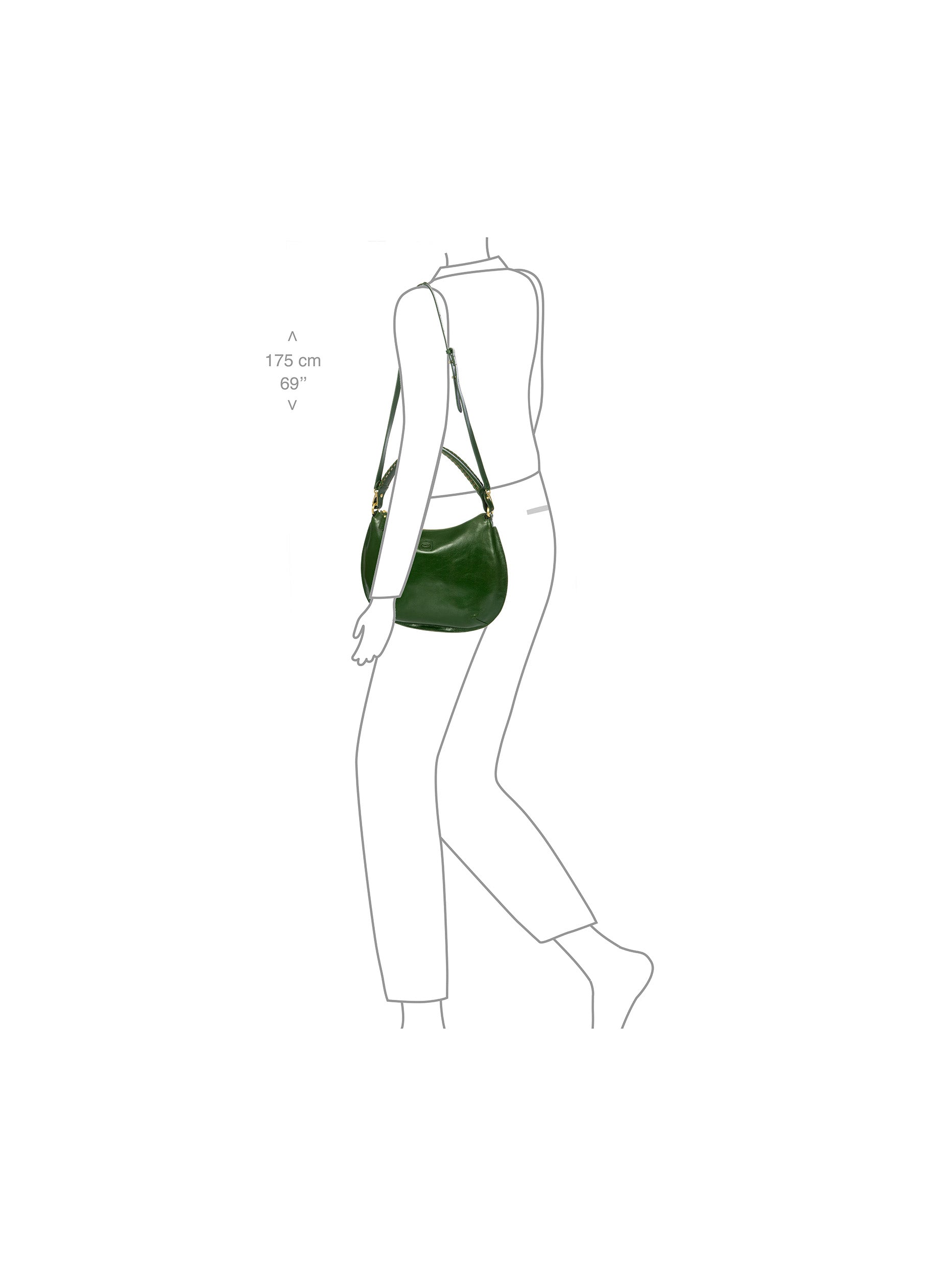 bric-s-milano-volterra-sac-hobo-cuir-souple-femme-dor image 7