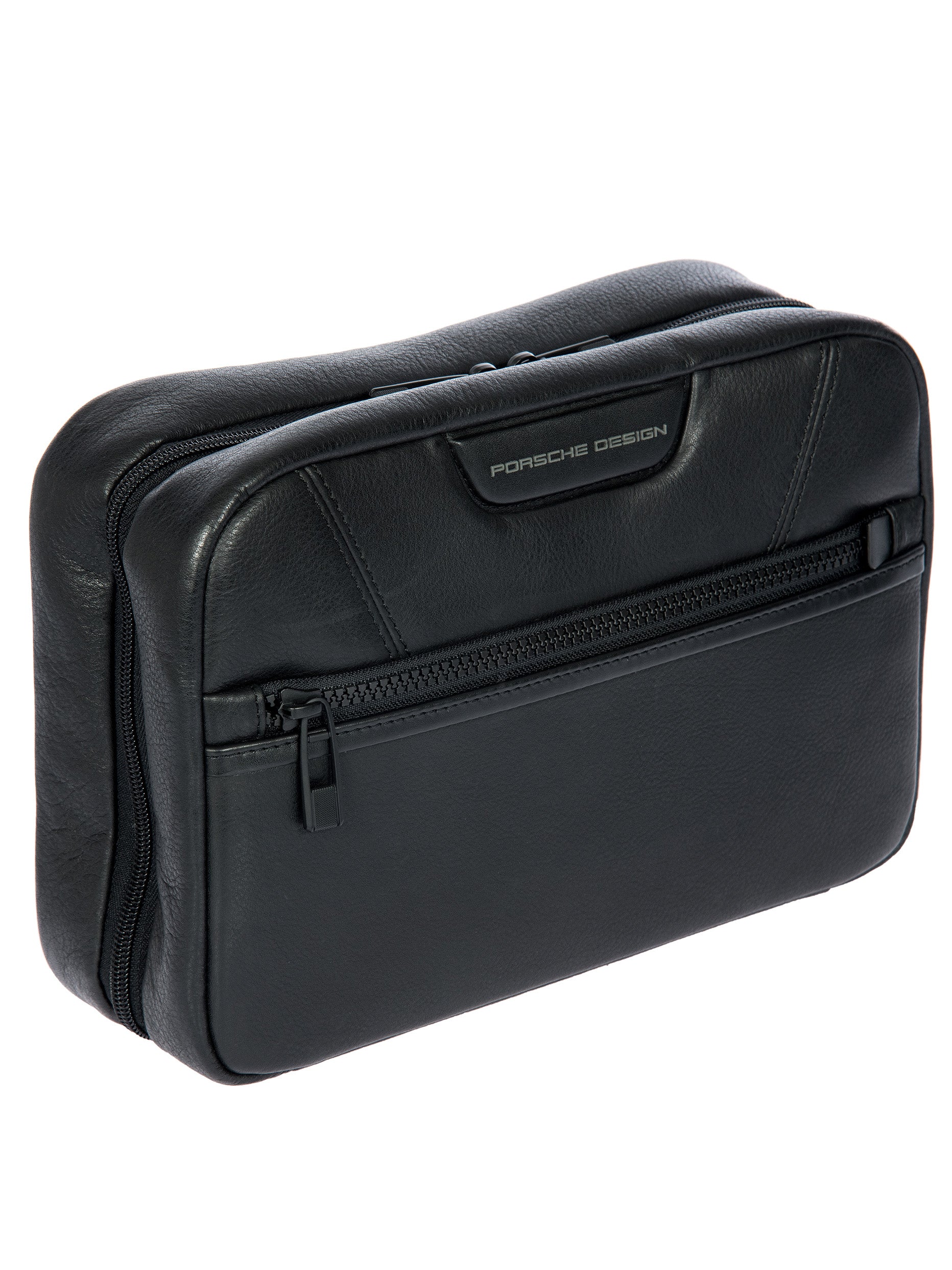 bric-s-milano-roadster-beauty-case-cuir-nylon image 2