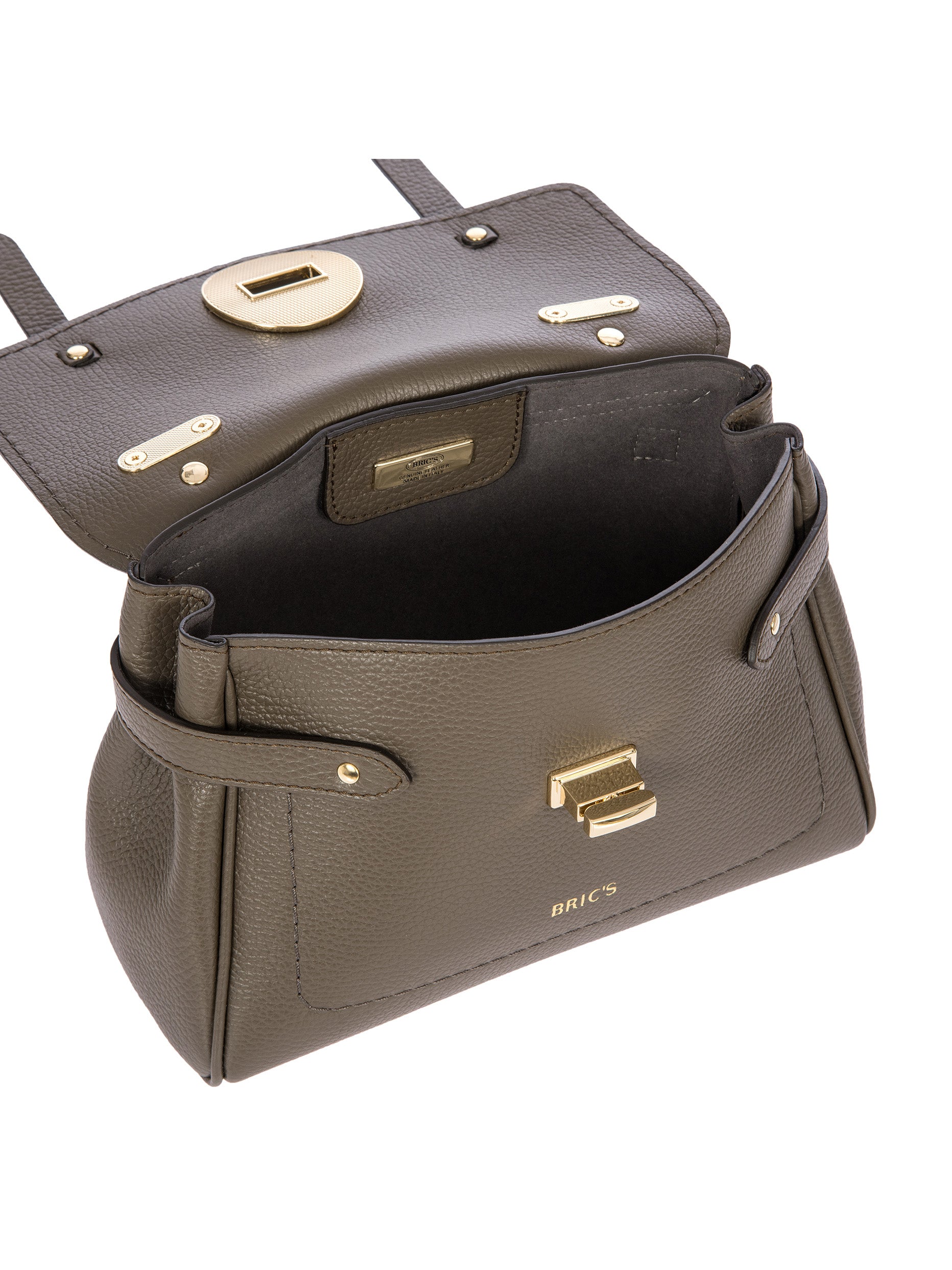 bric-s-milano-gondola-ninfea-borsa-en-cuir-sac-main image 5