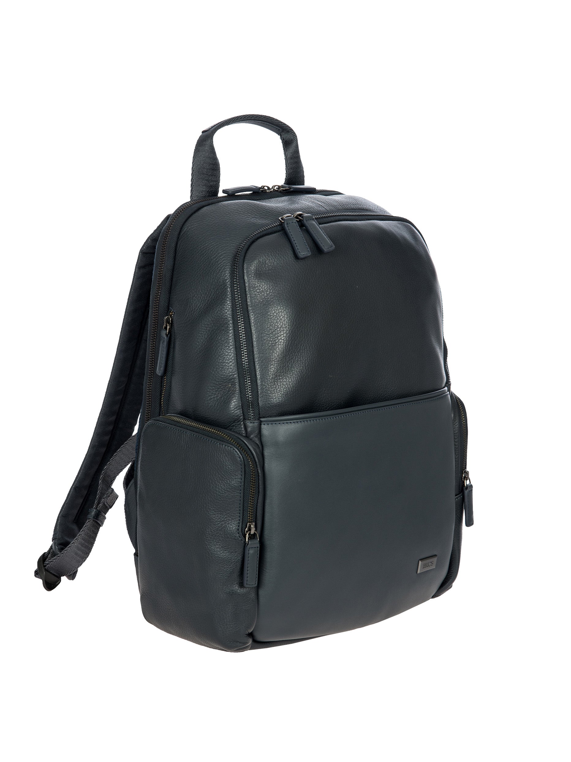 bric-s-milano-torino-sac-dos-business-l-cuir-extensible-pc-usb image 2