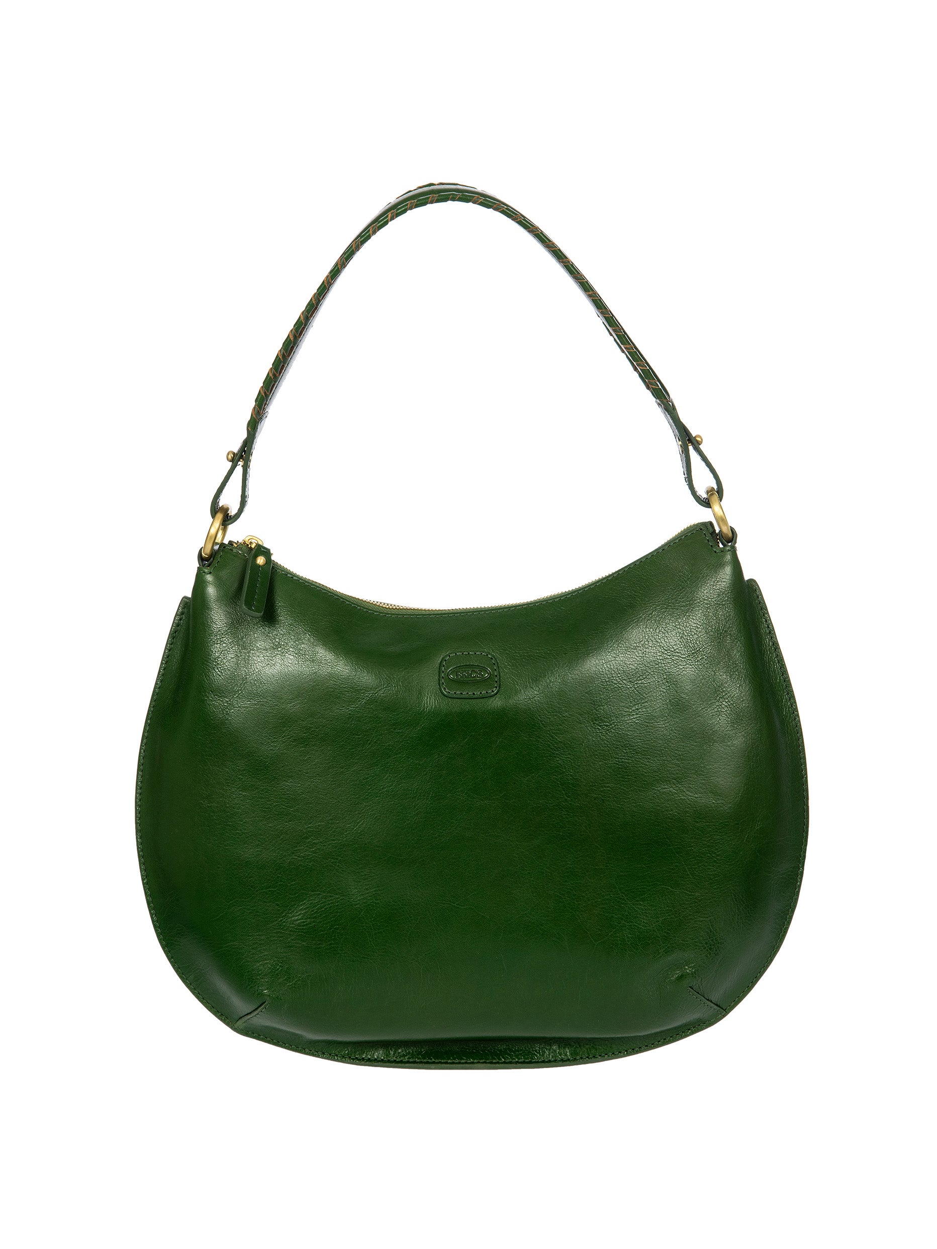 bric-s-milano-volterra-sac-hobo-cuir-souple-femme-dor image 1