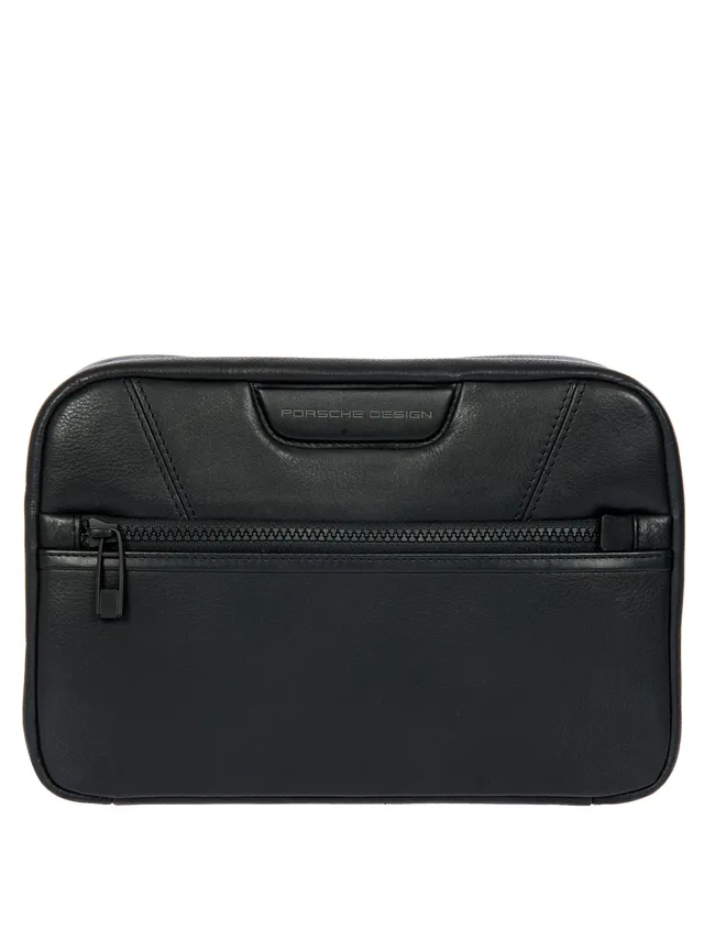 bric-s-milano-roadster-beauty-case-cuir-nylon image 1