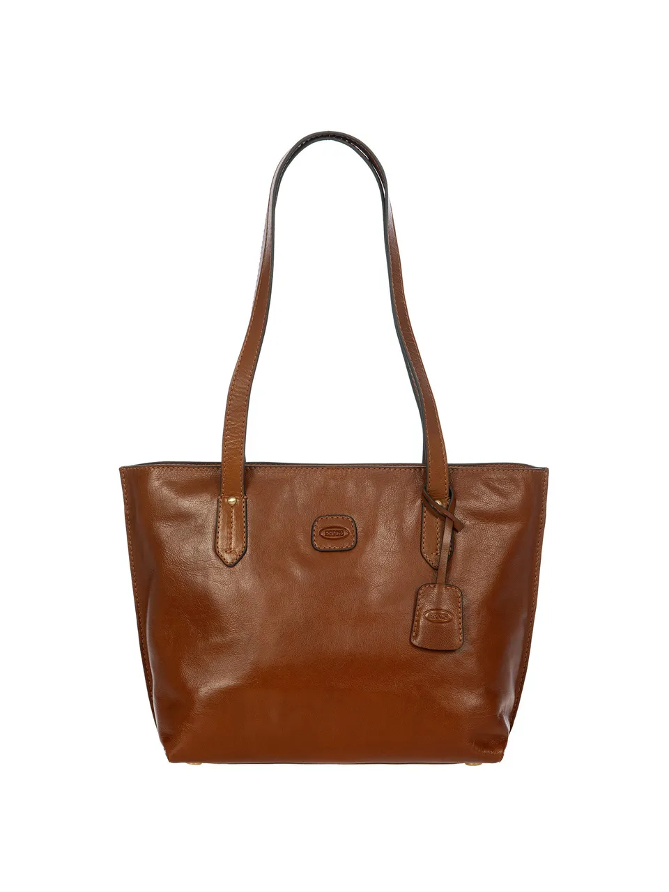 bric-s-milano-volterra-shopping-petite-sac-shopping-cuir image 1