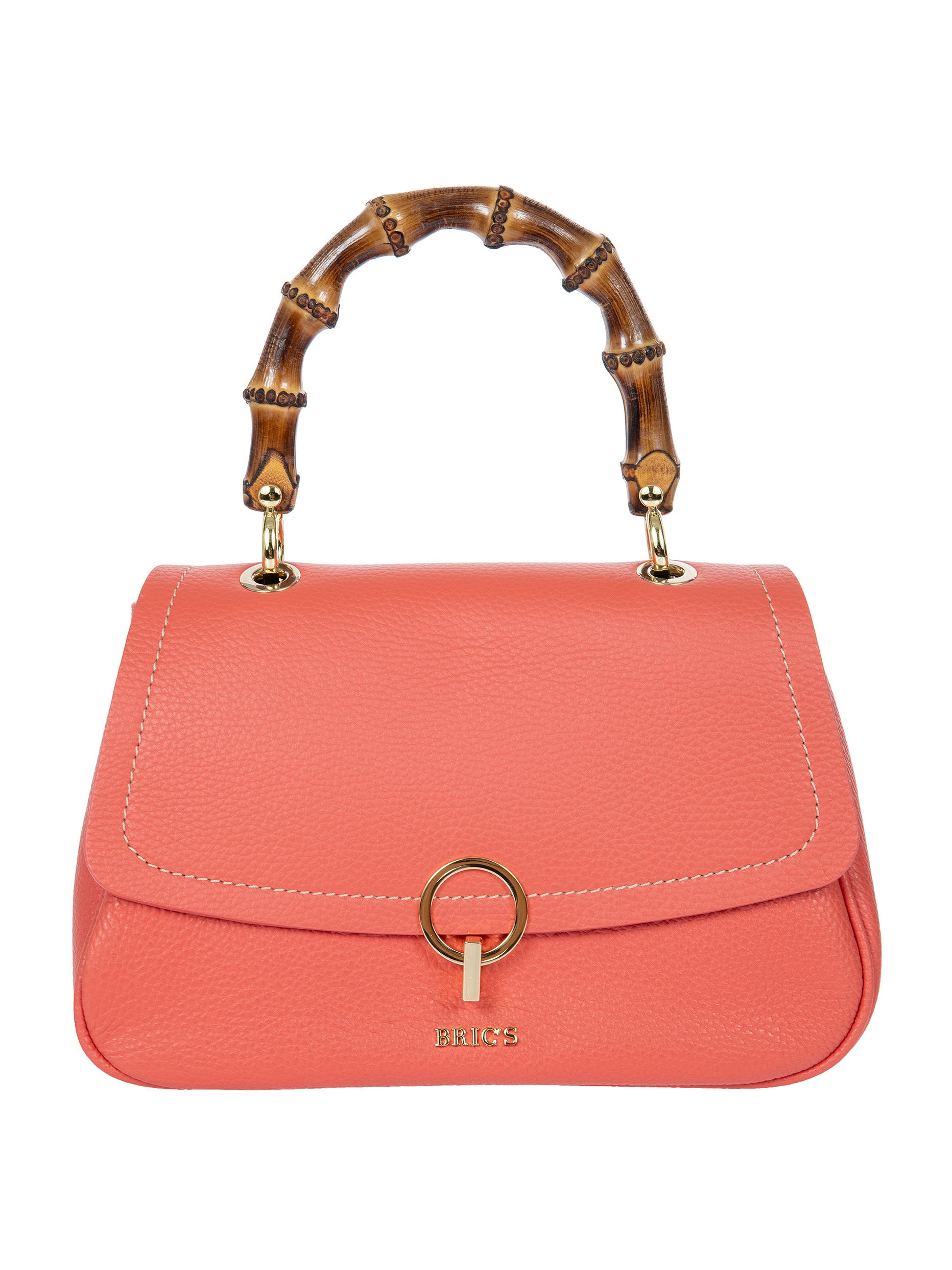 bric-s-milano-gondola-girasole-sac-main-cuir-bambou image 1