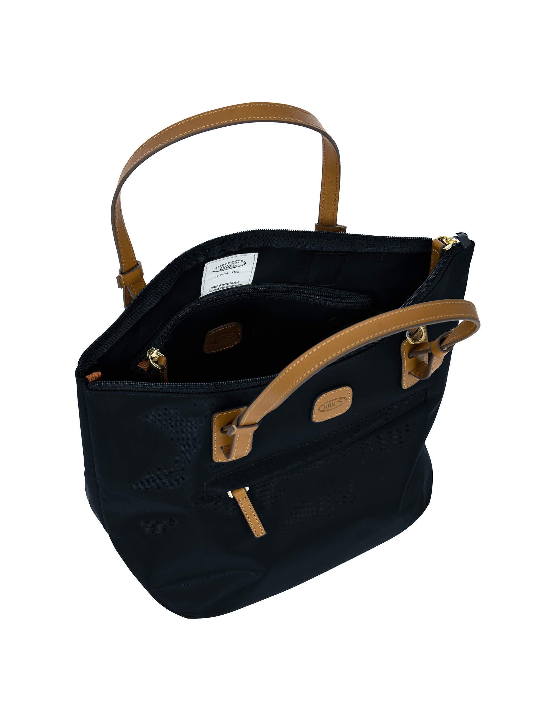 bric-s-milano-sportina-3en1-petite-tote-en-tissu-recycl image 5
