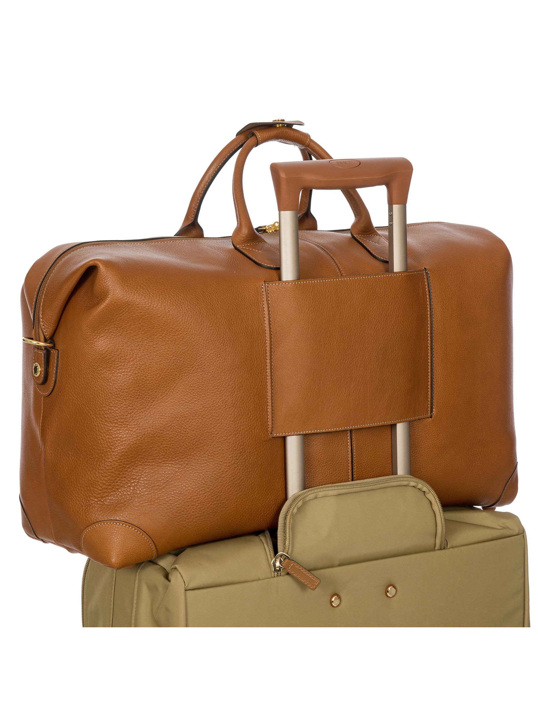bric-s-milano-life-pelle-borsone-moyen-cuir-toscane image 3