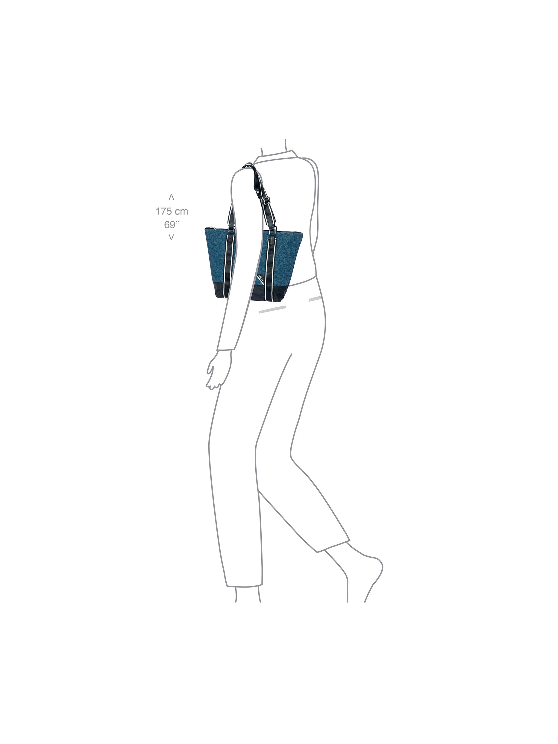 bric-s-replay-sportina-moyenne-3-en-1-en-denim image 7