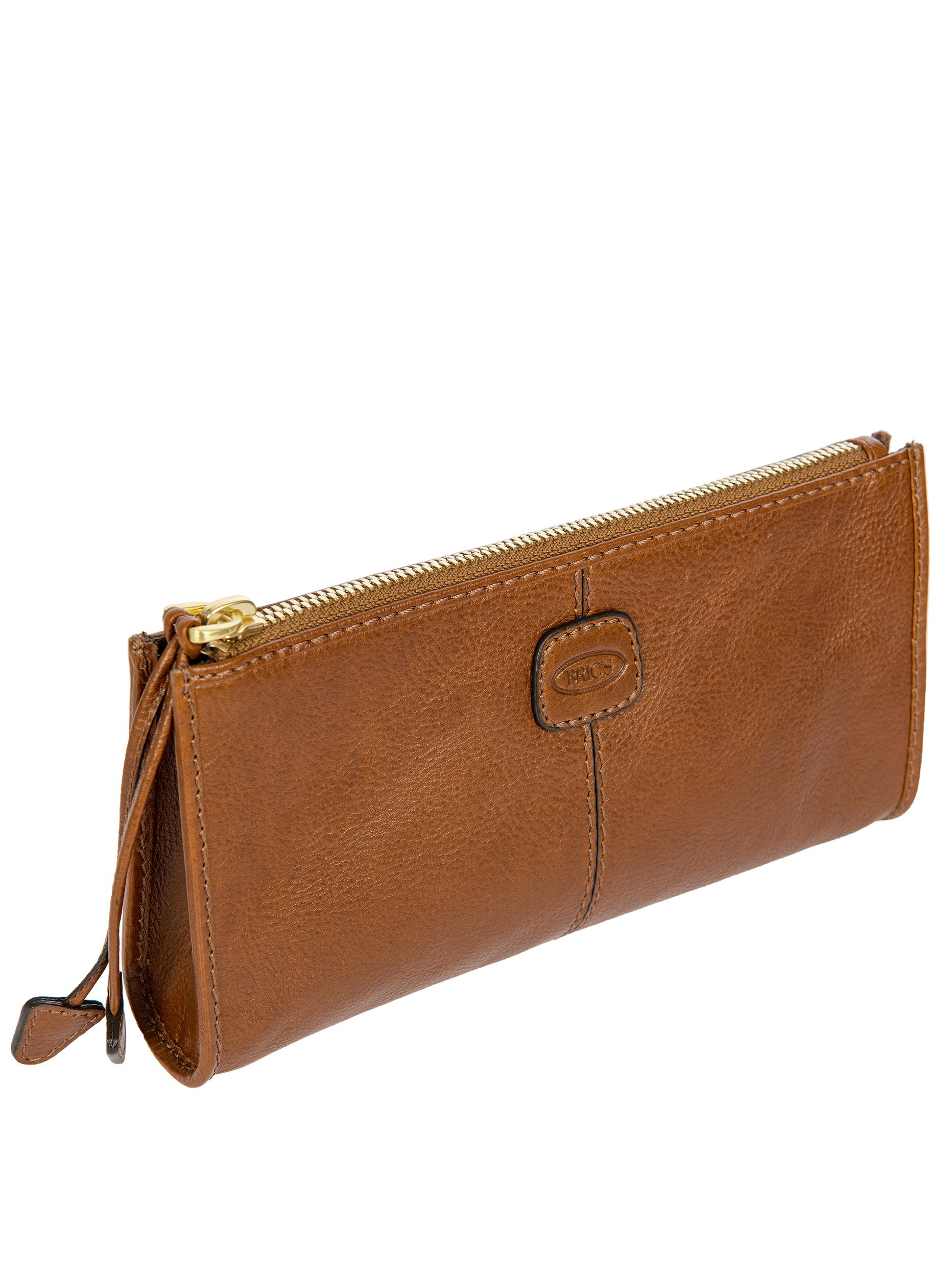 bric-s-milano-volterra-pochette-cuir-nabuk-dor image 2