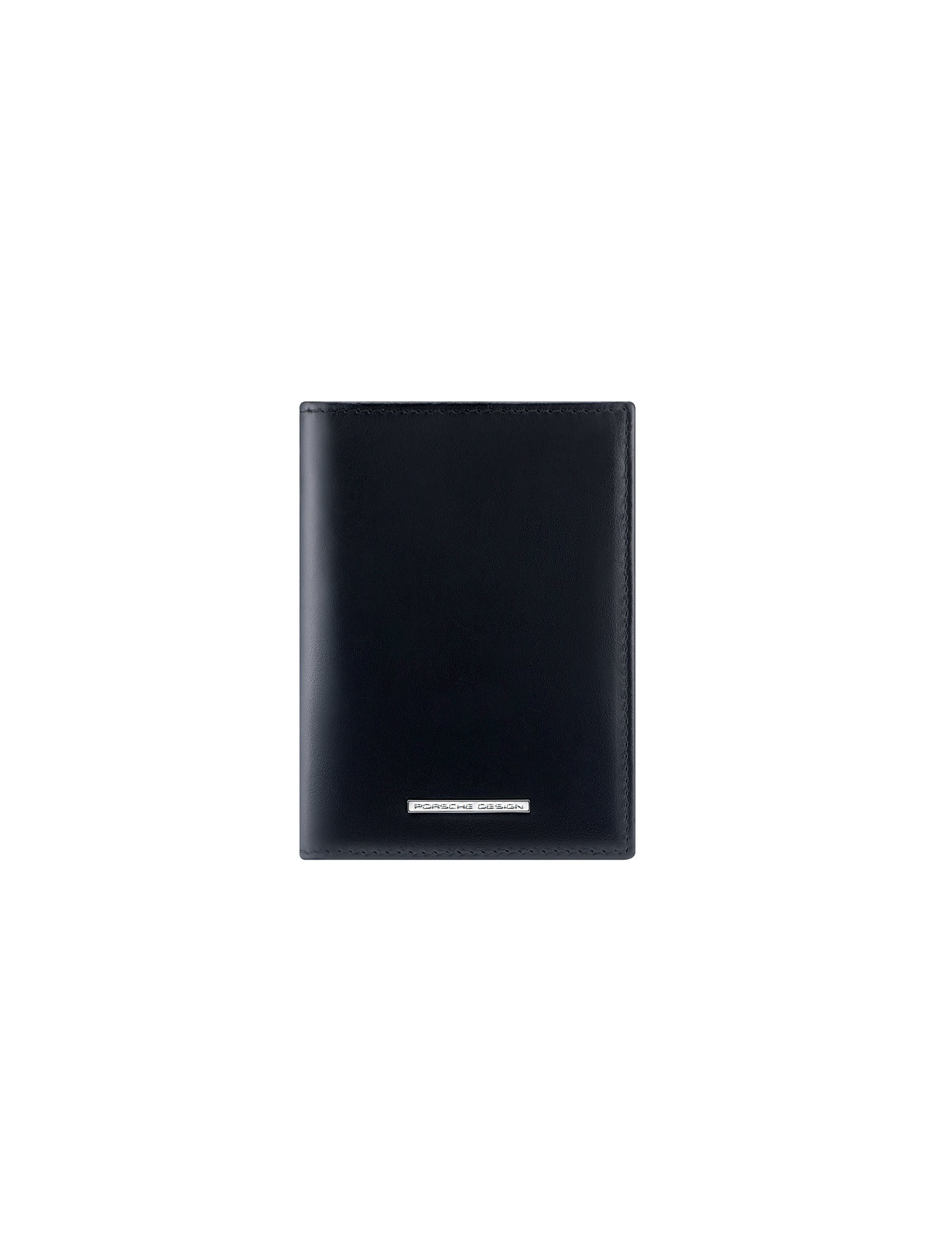 bric-s-milano-classic-cardholder-2-porte-cartes-cuir-noir-rfid image 1