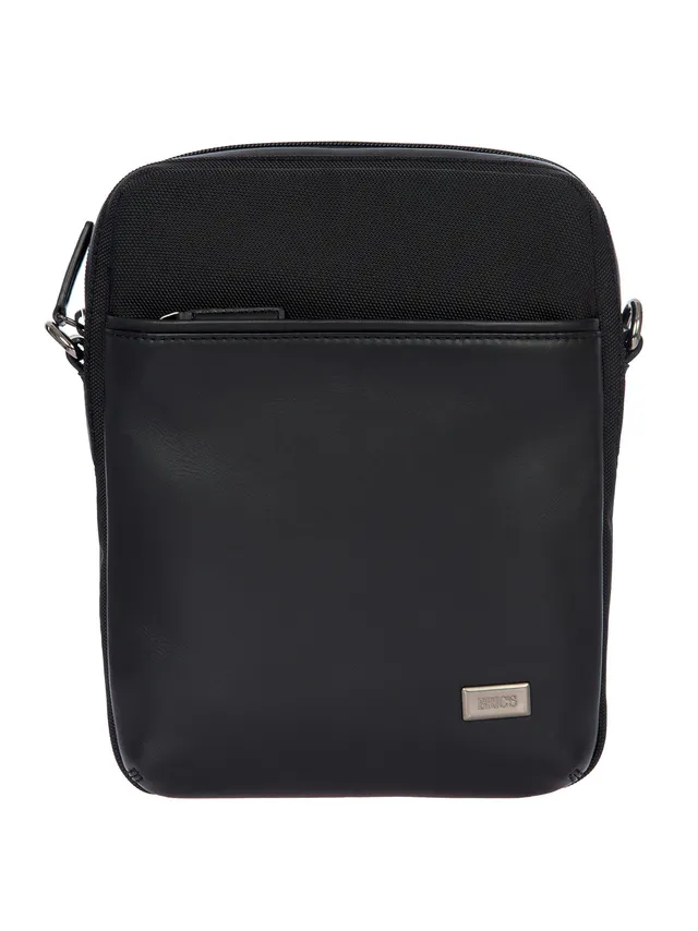 bric-s-milano-monza-borsello-m-bandouli-re-cuir-nylon image 1