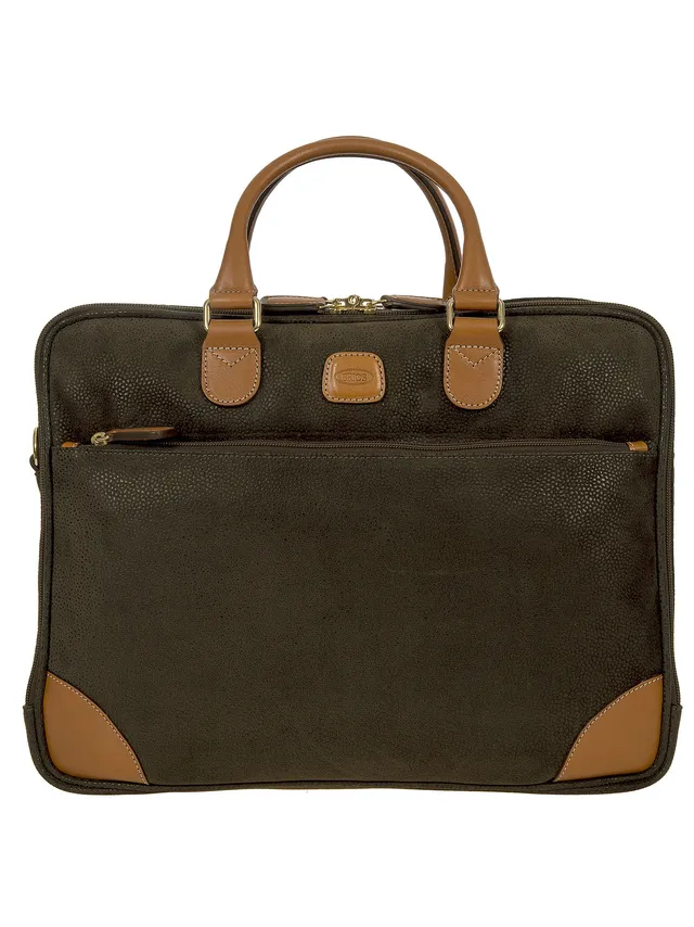 bric-s-milano-life-cartable-porte-documents-pc-cuir image 1