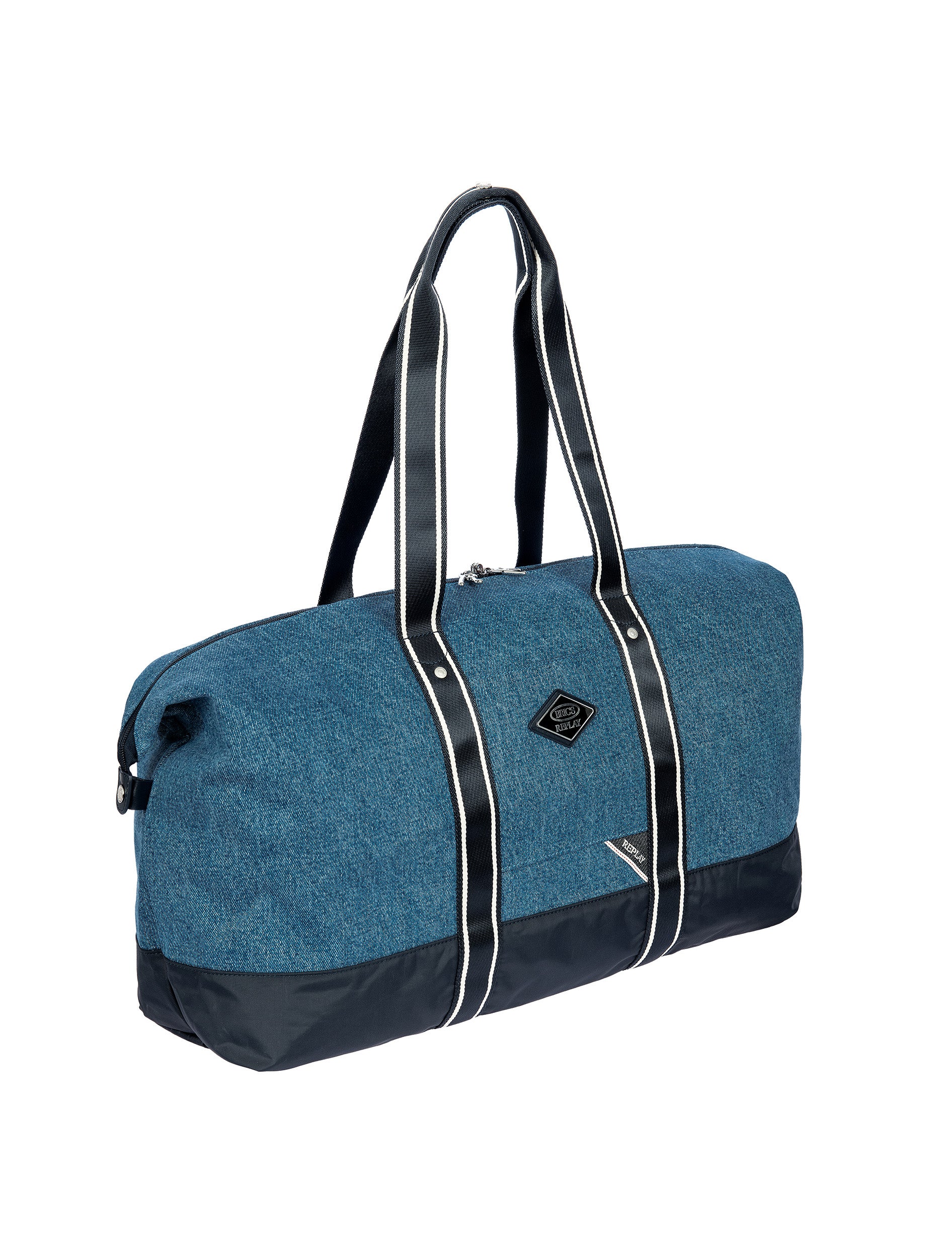 bric-s-x-replay-borsone-grand-2-en-1-denim-d-perlant image 2
