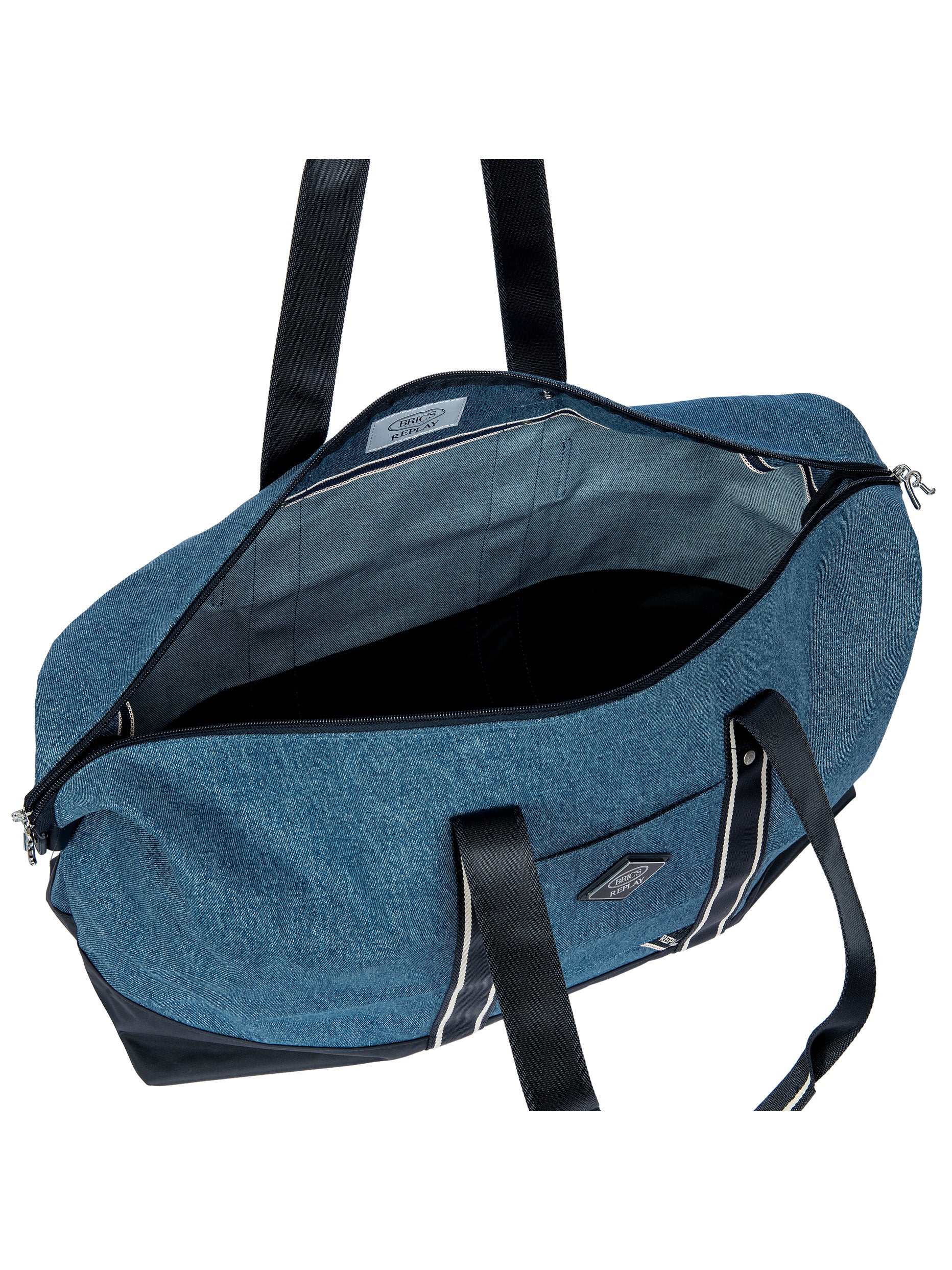 bric-s-x-replay-borsone-grand-2-en-1-denim-d-perlant image 5