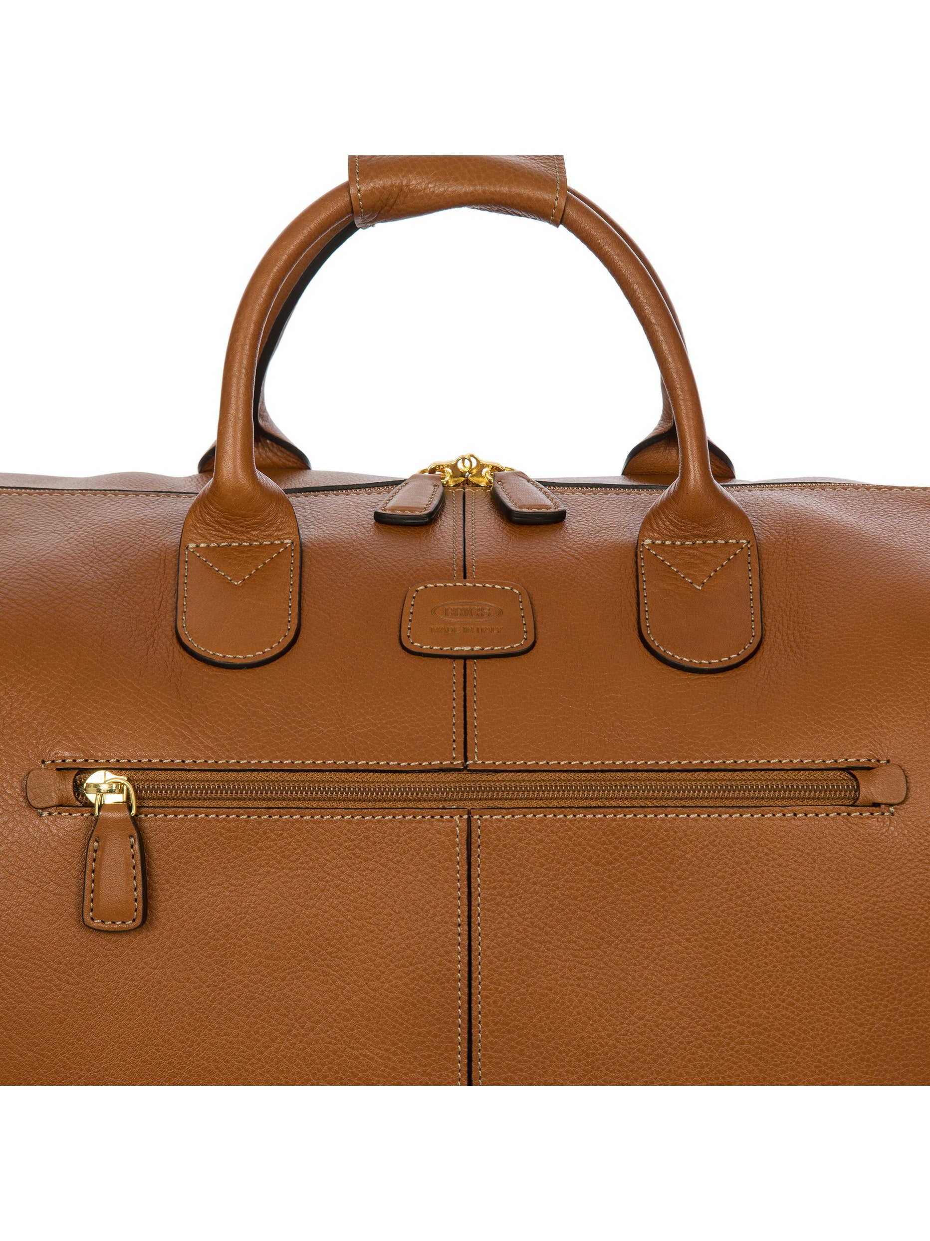 bric-s-milano-life-pelle-borsone-moyen-cuir-toscane image 6