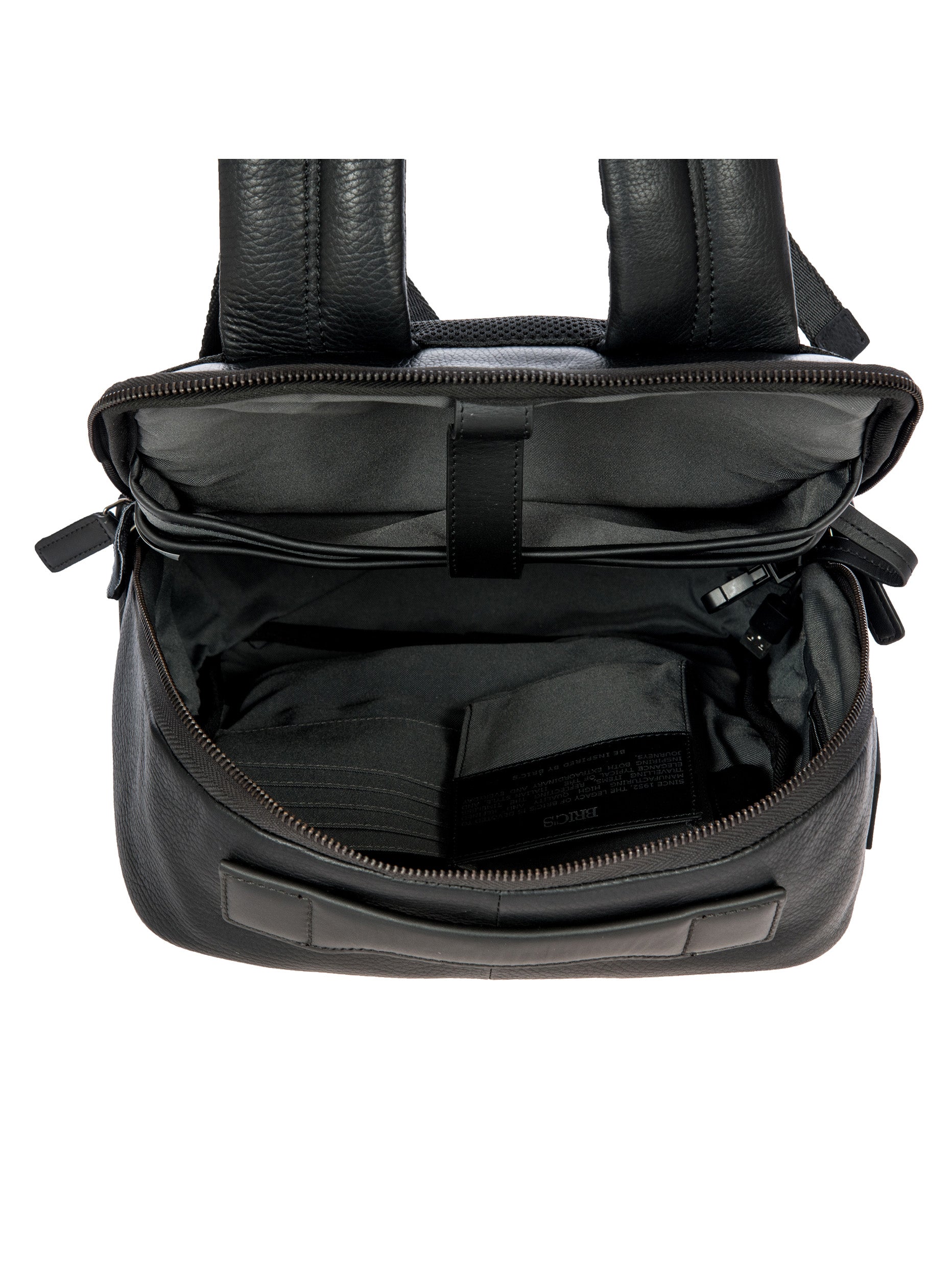 bric-s-milano-torino-sac-dos-xs-bureau-cuir-avec-porte-pc-et-usb image 5