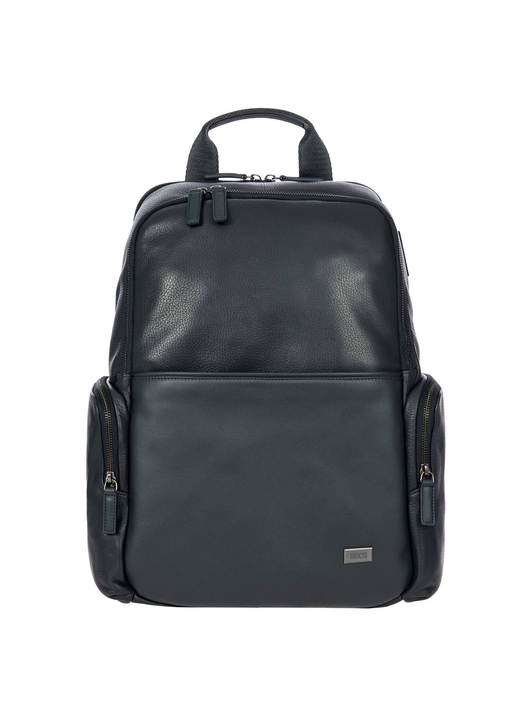 bric-s-milano-torino-sac-dos-business-l-cuir-extensible-pc-usb image 1
