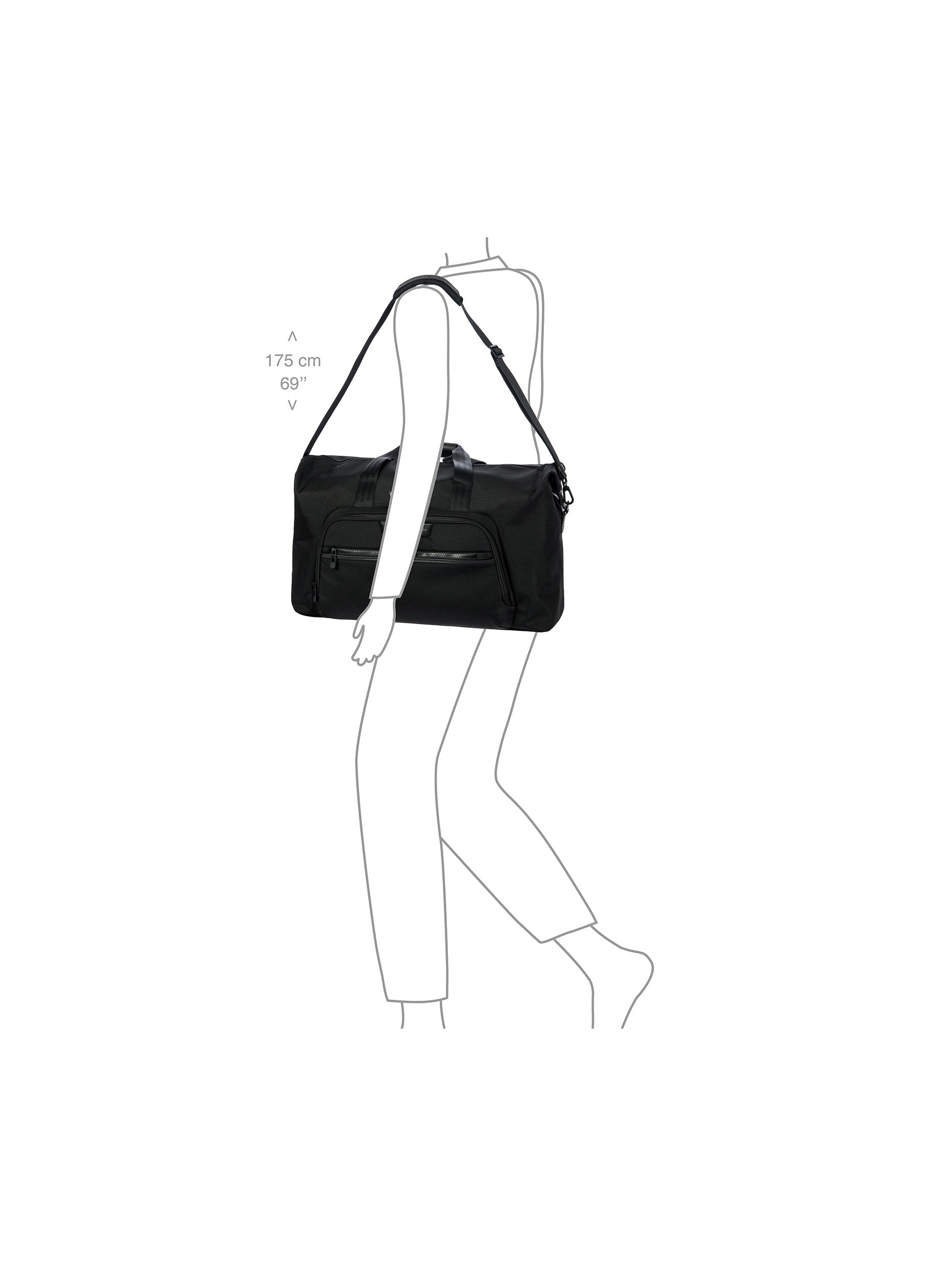 bric-s-milano-roadster-nylon-evo-sac-weekender-recycl image 7