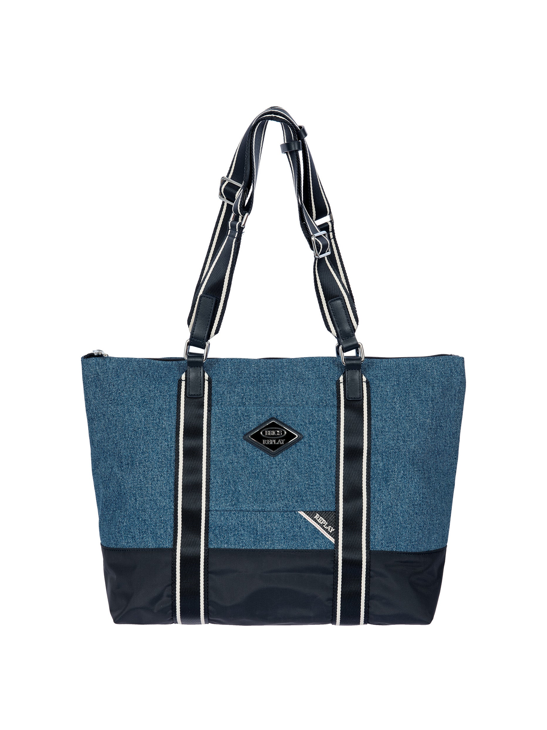 bric-s-milano-bric-s-replay-sac-sportina-grande-3in1-denim image 1