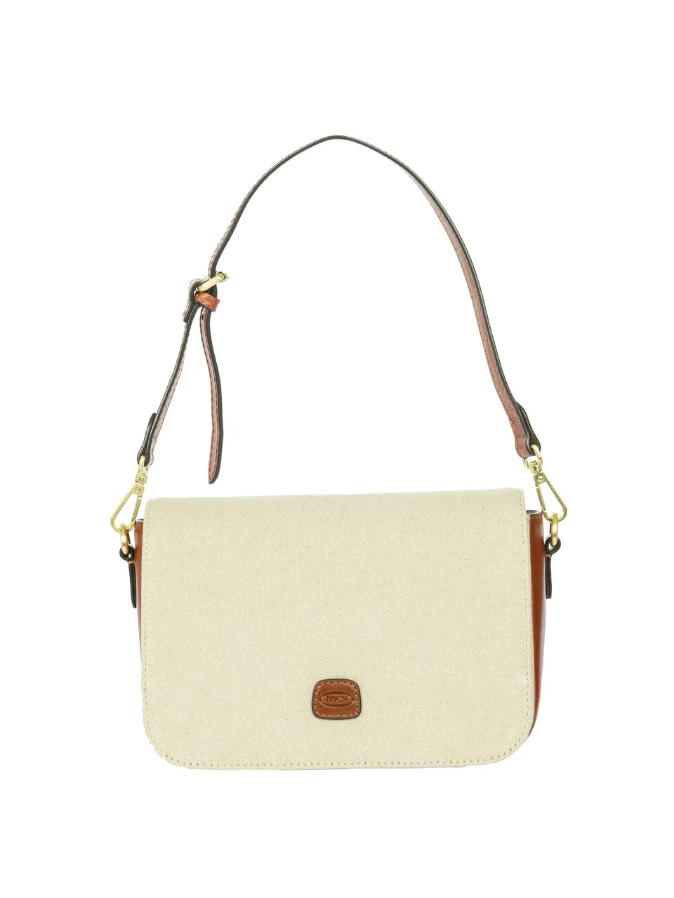 bric-s-milano-volterra-trama-borsa-postina-petite-cuir-canvas-antigoutte image 1