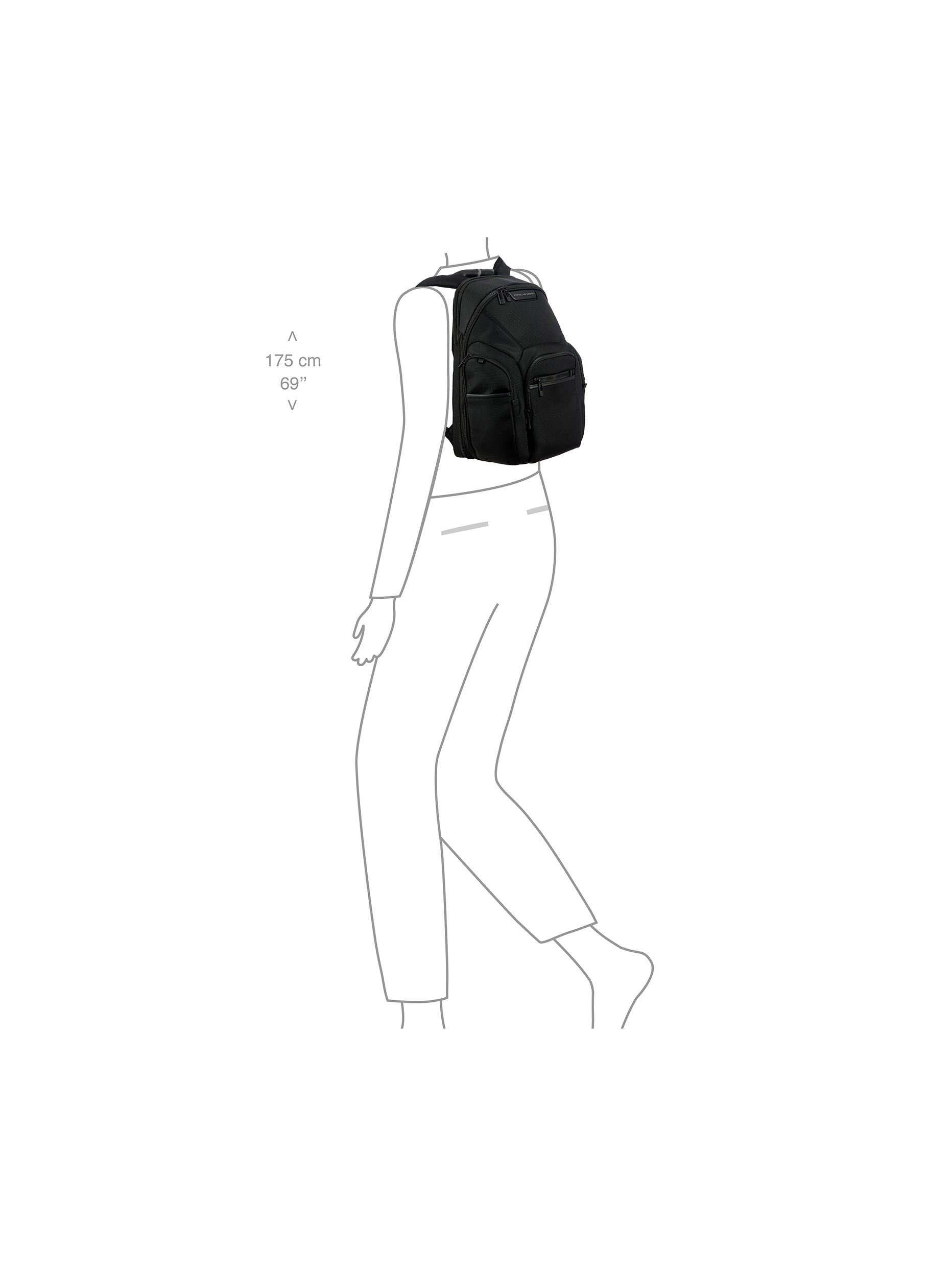 porsche-design-roadster-nylon-evo-backpack-m-extensible image 7
