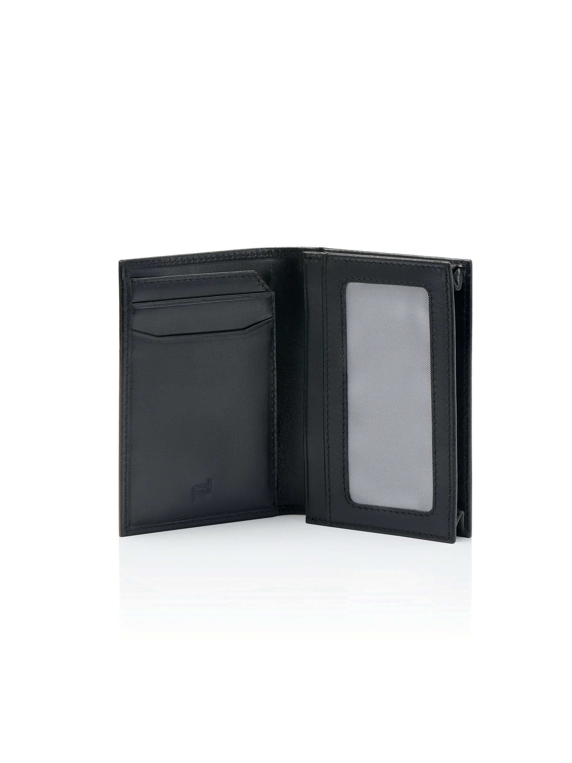 bric-s-milano-classic-cardholder-2-porte-cartes-cuir-noir-rfid image 3
