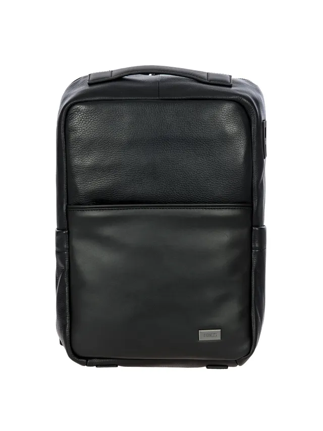 bric-s-milano-torino-sac-dos-xs-bureau-cuir-avec-porte-pc-et-usb image 1