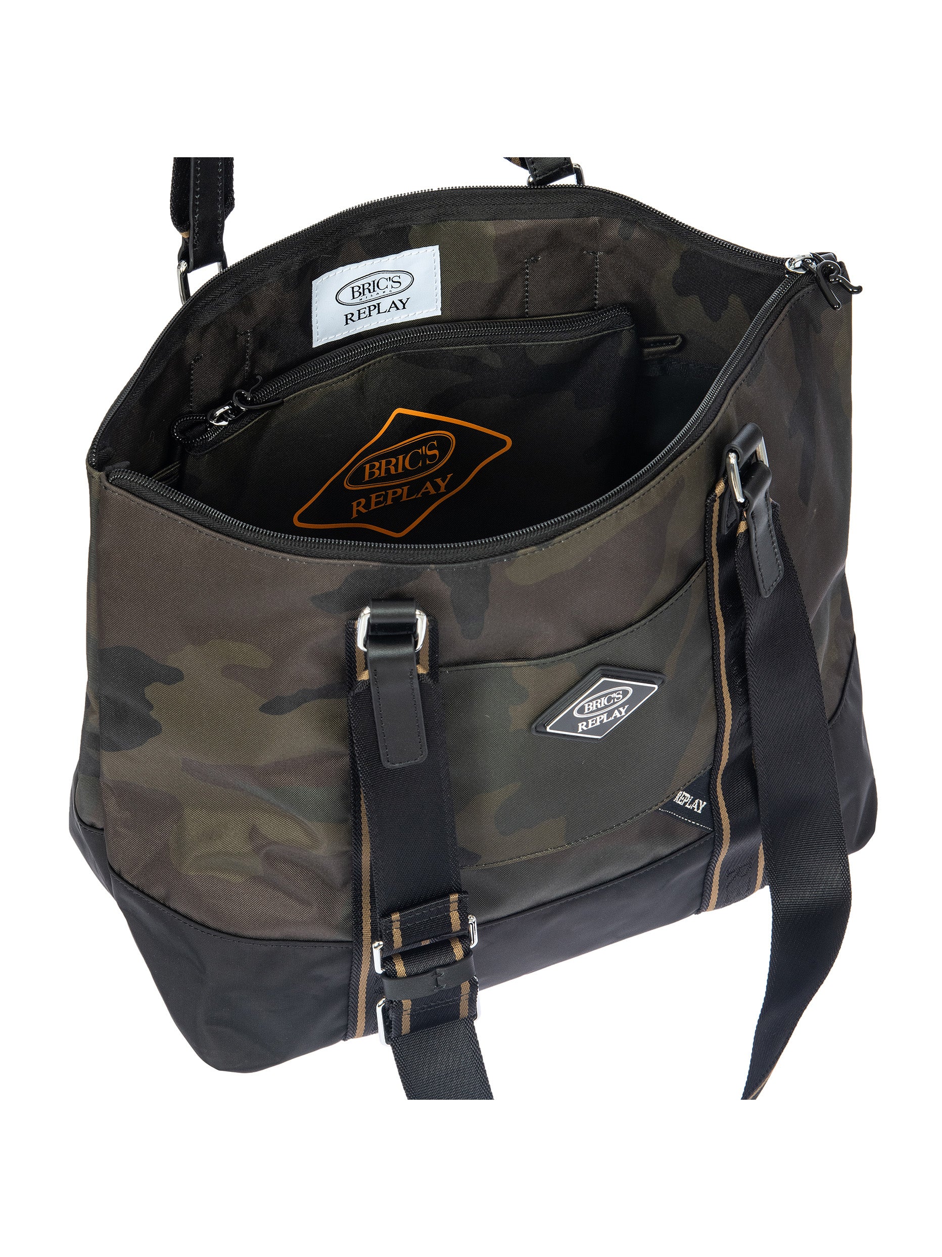 bric-s-milano-replay-sportina-grande-3-en-1-sac-bandouli-re image 5