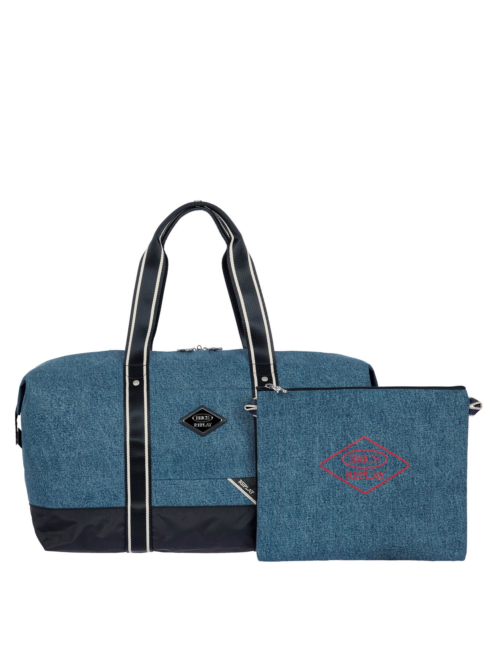 bric-s-milano-replay-borsone-moyen-2en1-denim image 4