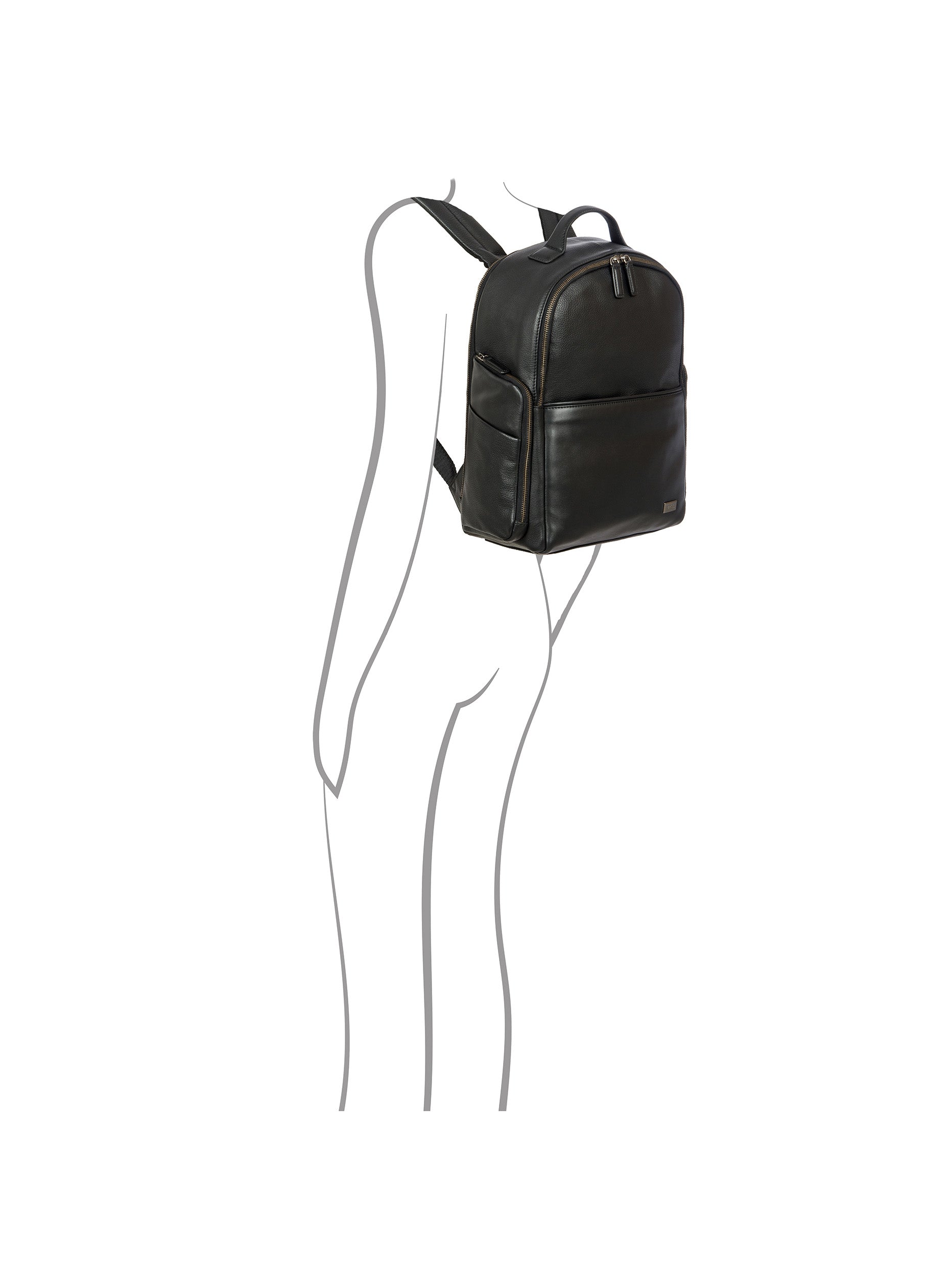 bric-s-milano-zaino-business-m-torino-sac-dos-business-cuir image 8