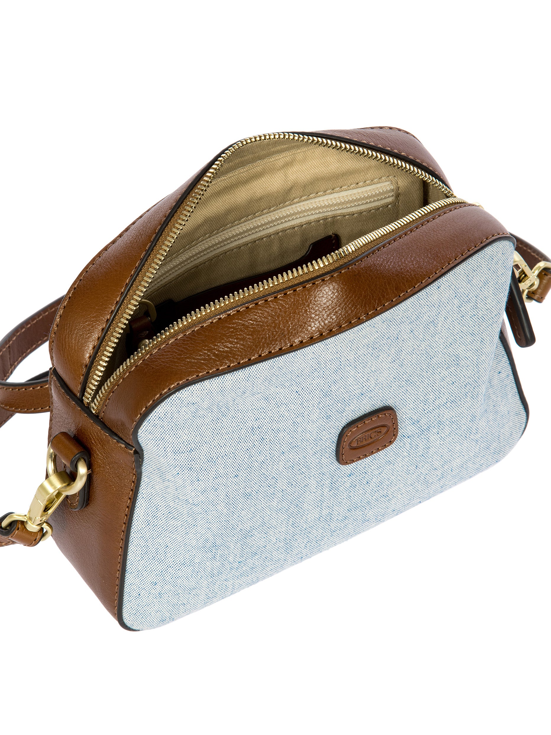 bric-s-milano-volterra-trama-petit-sac-bandouli-re-cuir-canvas image 5