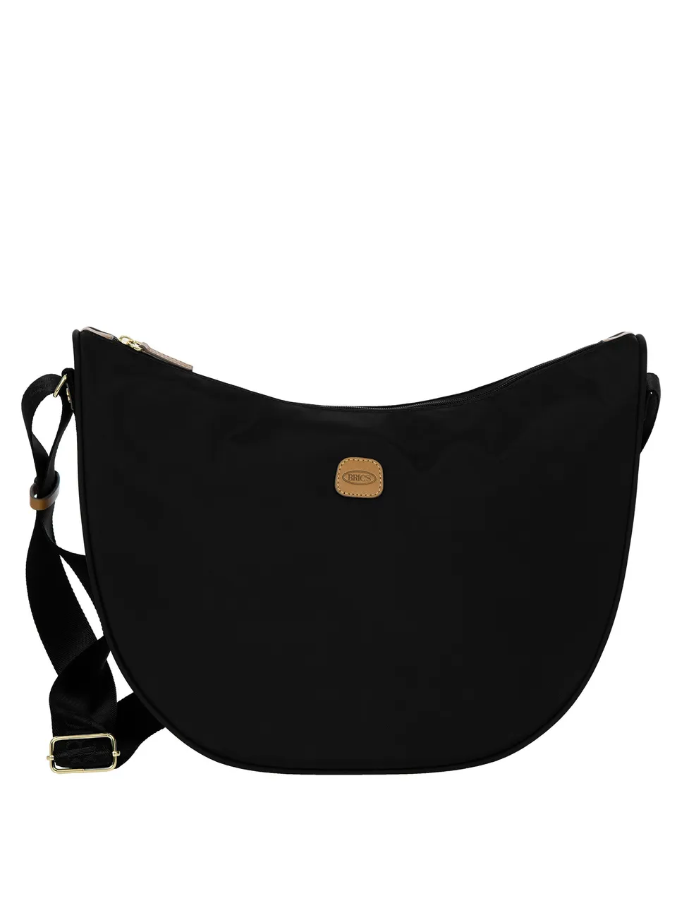 bric-s-milano-x-collection-sac-demi-lune-grand-tissu-recycl image 1