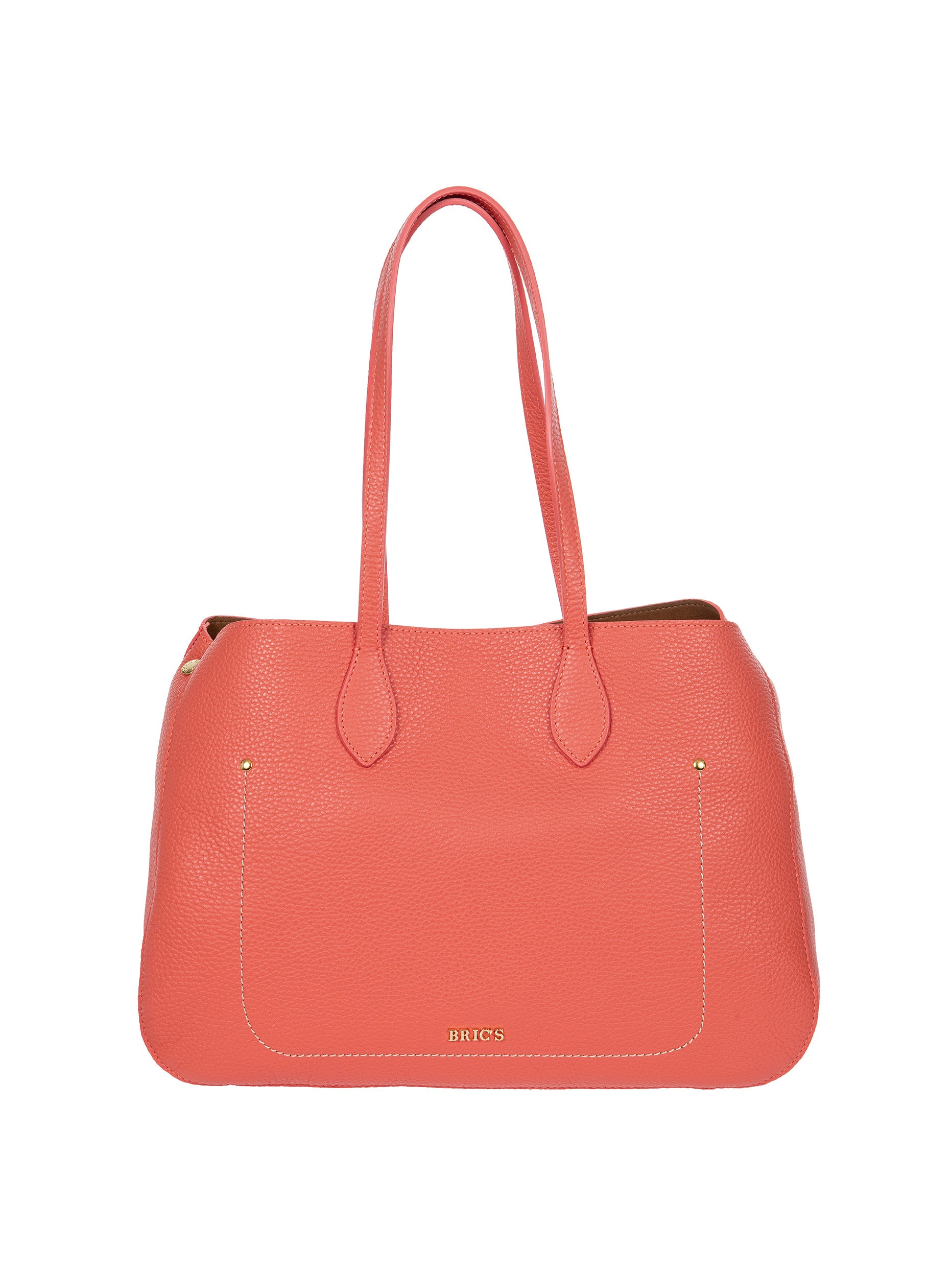 bric-s-milano-gondola-borsa-2en1-lavanda-cuir-v-ritable-shopping-bandouli-re image 1