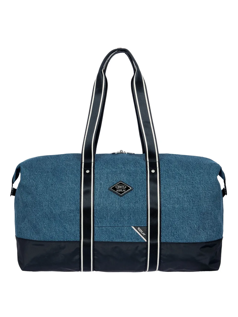 bric-s-x-replay-borsone-grand-2-en-1-denim-d-perlant image 1