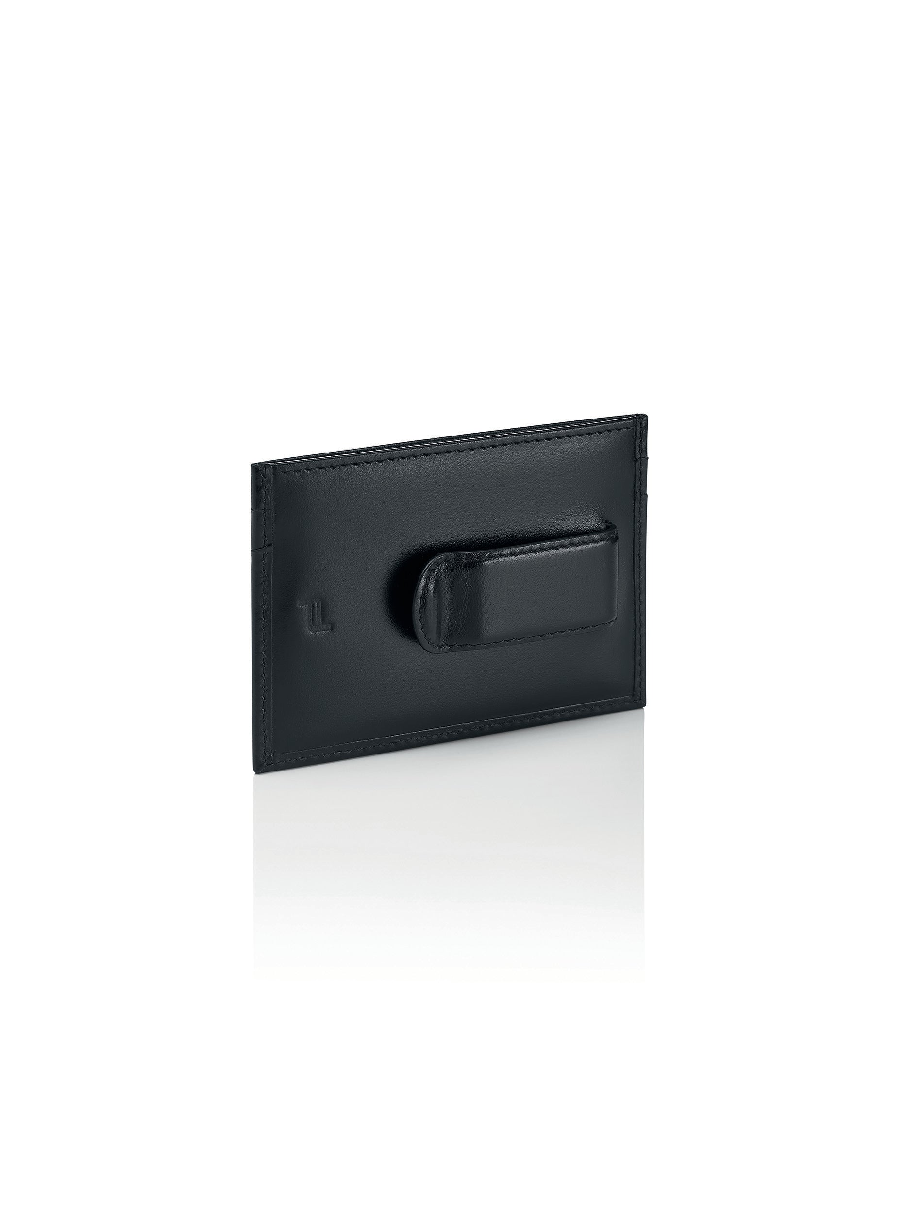 bric-s-milano-classic-cardholder-2-with-money-clip-cuir-noir image 3