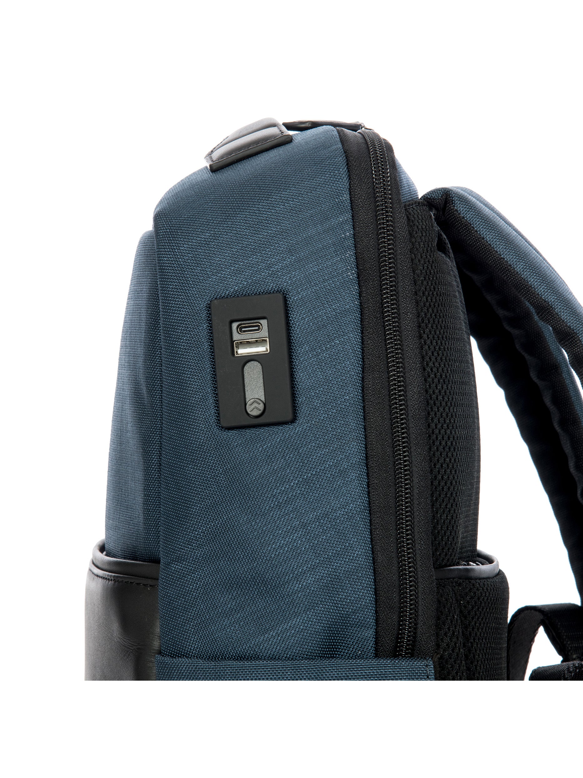 bric-s-milano-monza-zaino-xs-bureau-cuir-nylon-avec-usb image 8