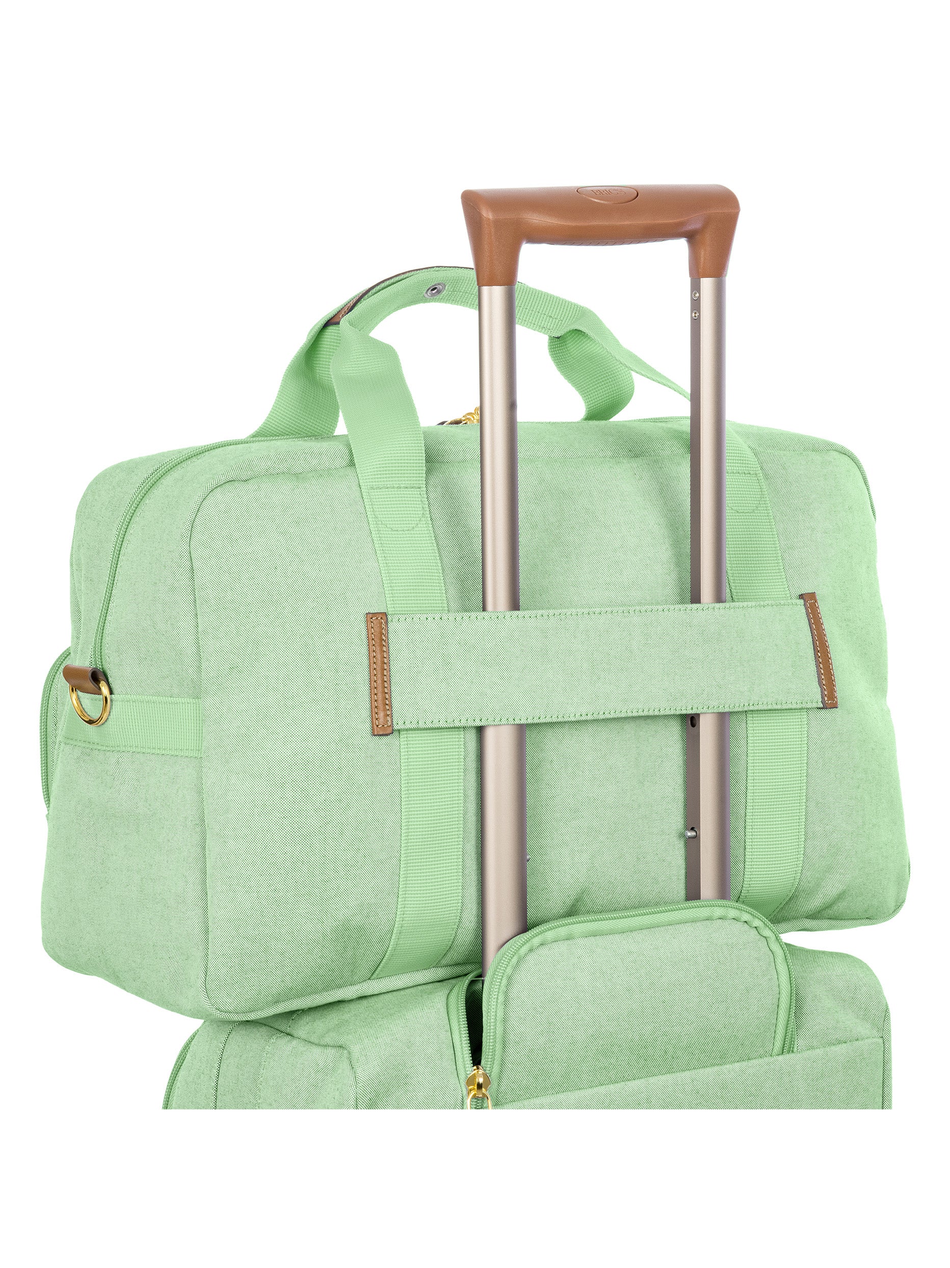 bric-s-milano-volterra-trama-sac-de-voyage-cuir-et-canvas image 3