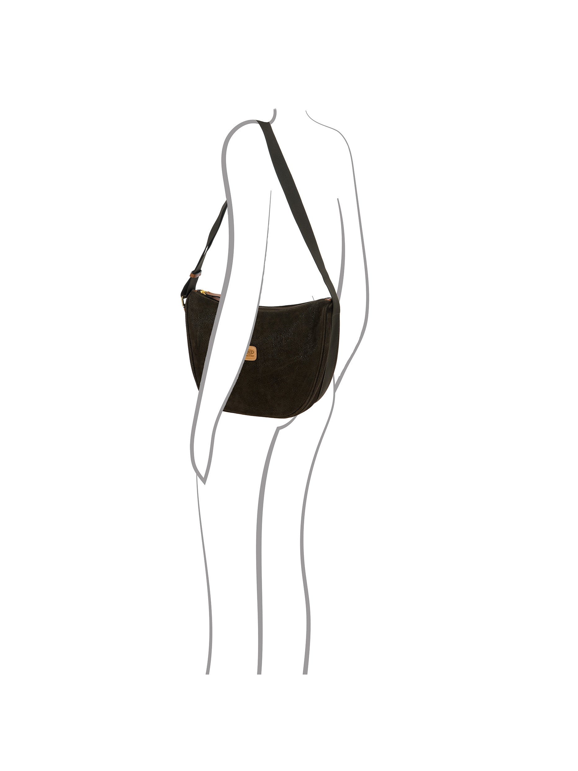 bric-s-milano-luna-life-borsa-mezzaluna-sac-demi-lune-effet-su-d-imperm-able image 7