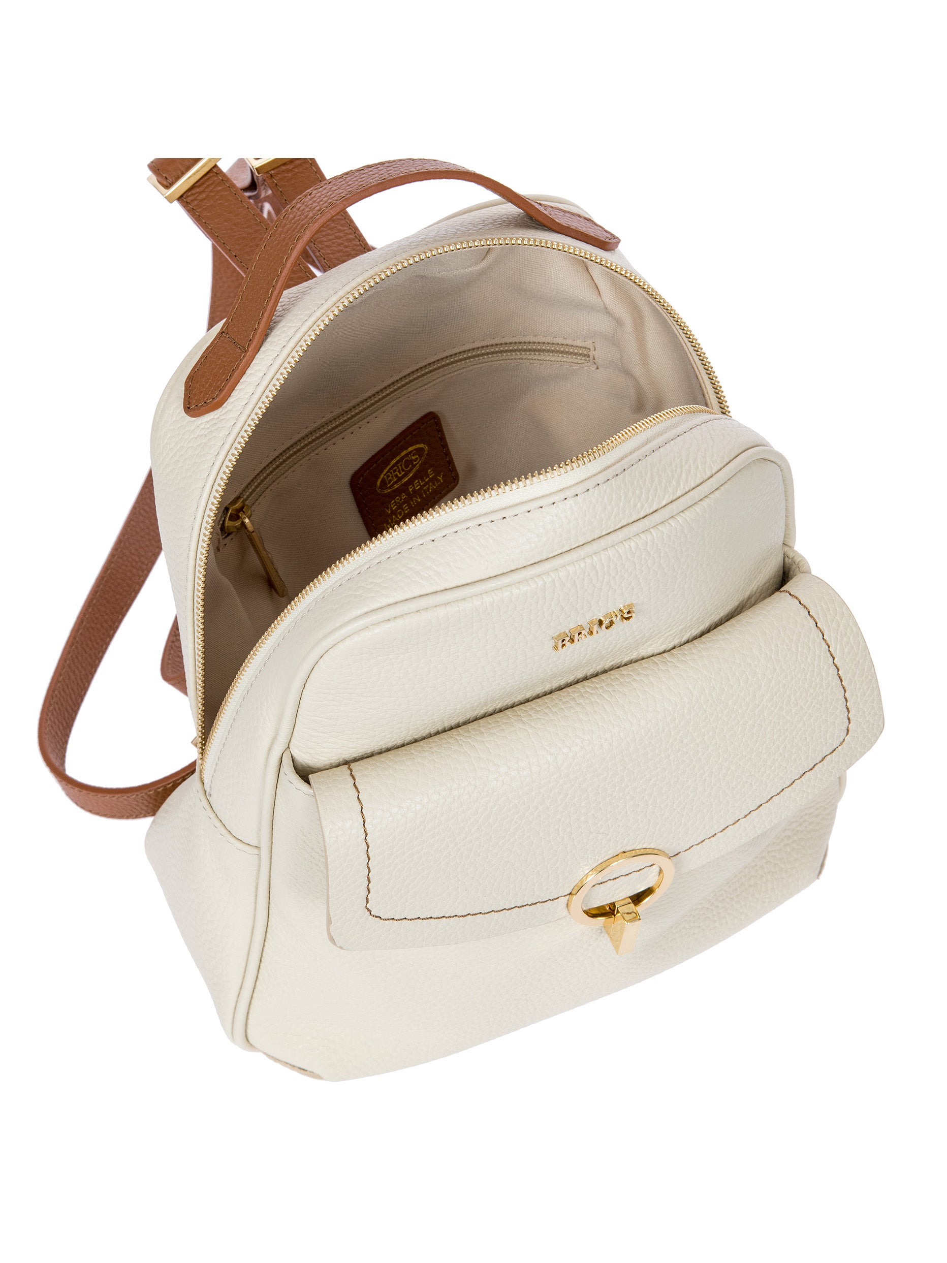 bric-s-milano-gondola-zaino-cuir-bacca-sac-dos-femme image 4