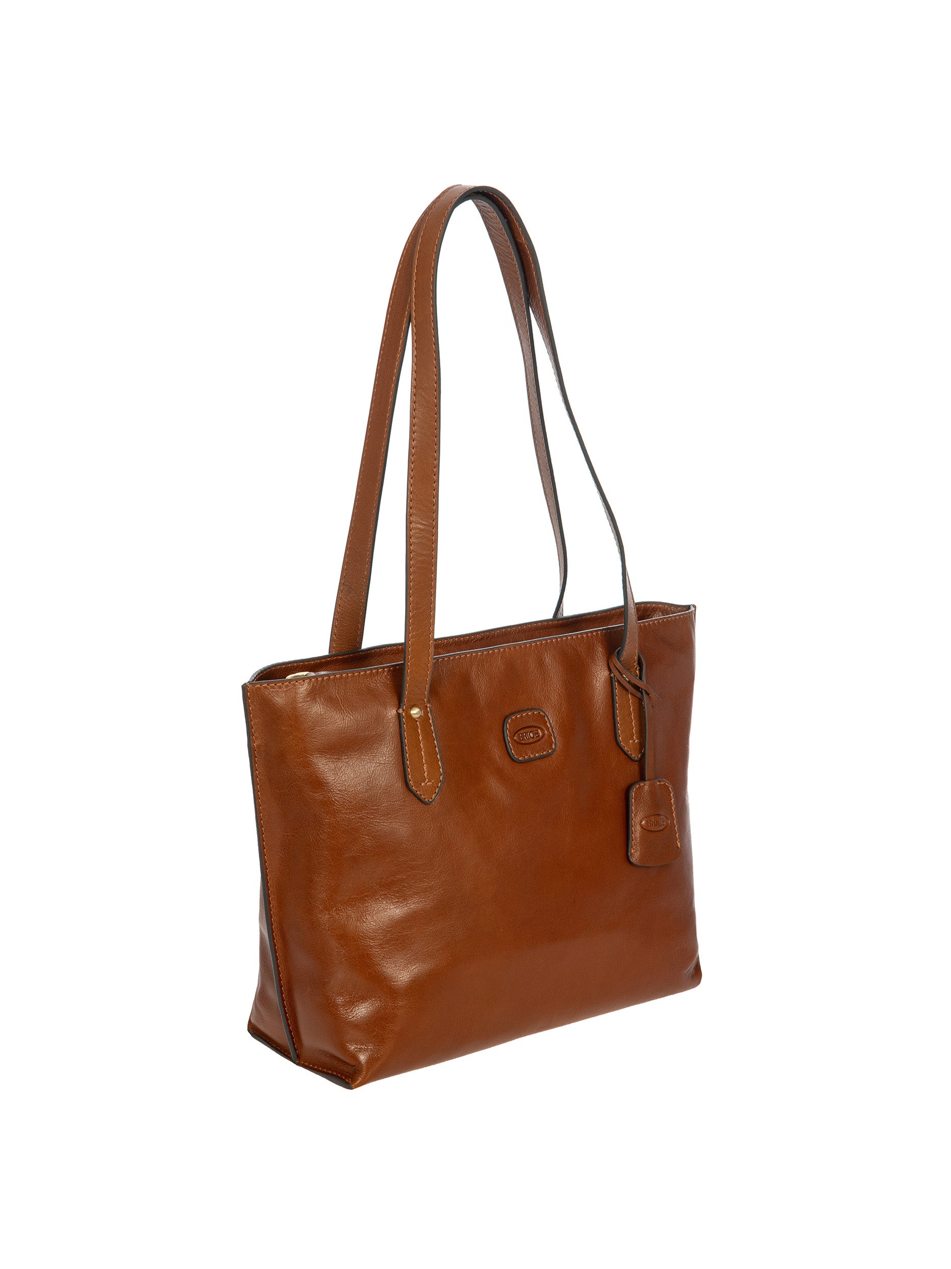 bric-s-milano-volterra-shopping-petite-sac-shopping-cuir image 2