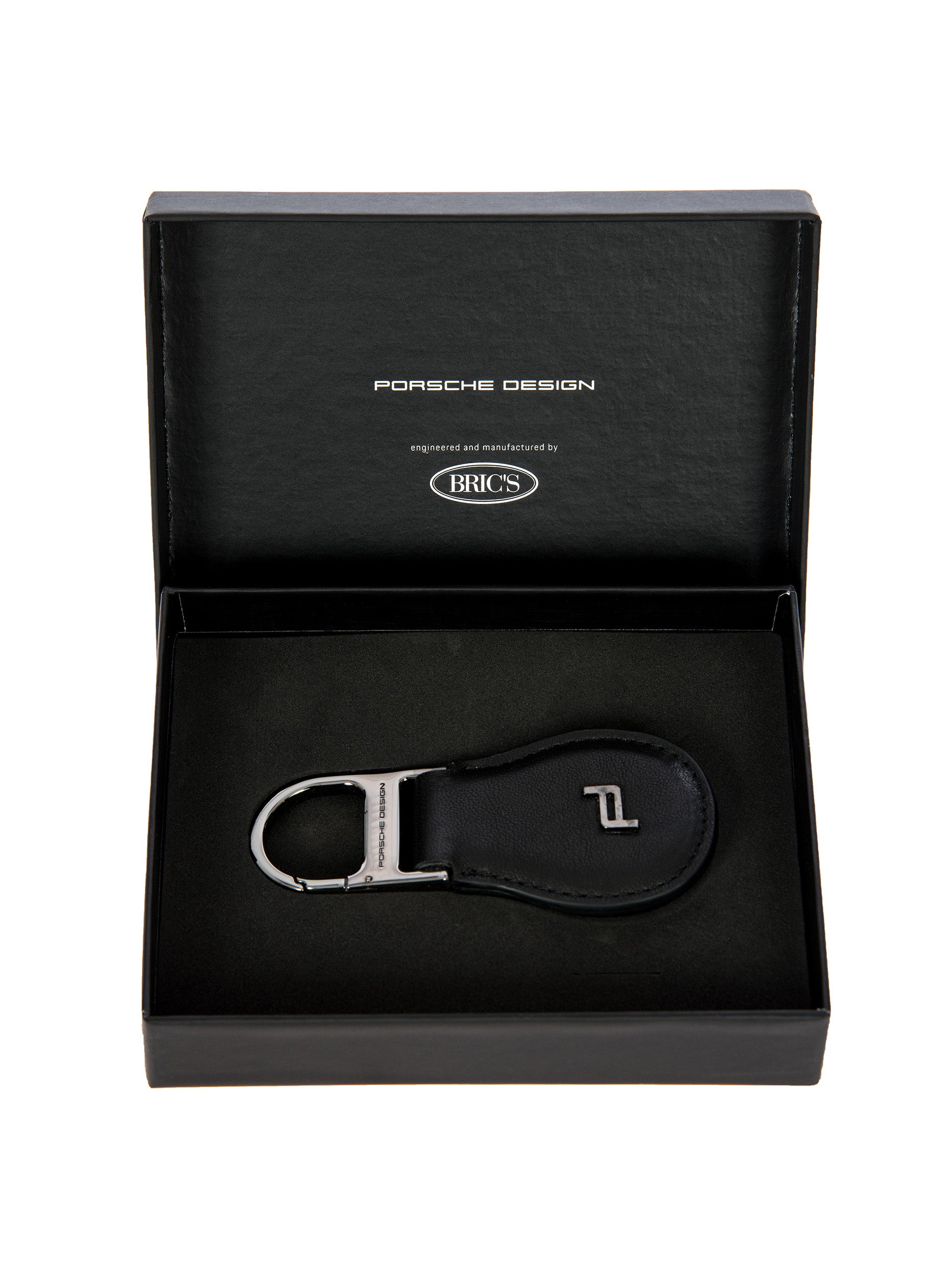 bric-s-milano-keyring-drop-porte-cl-s-cuir-goutte-mousqueton image 4