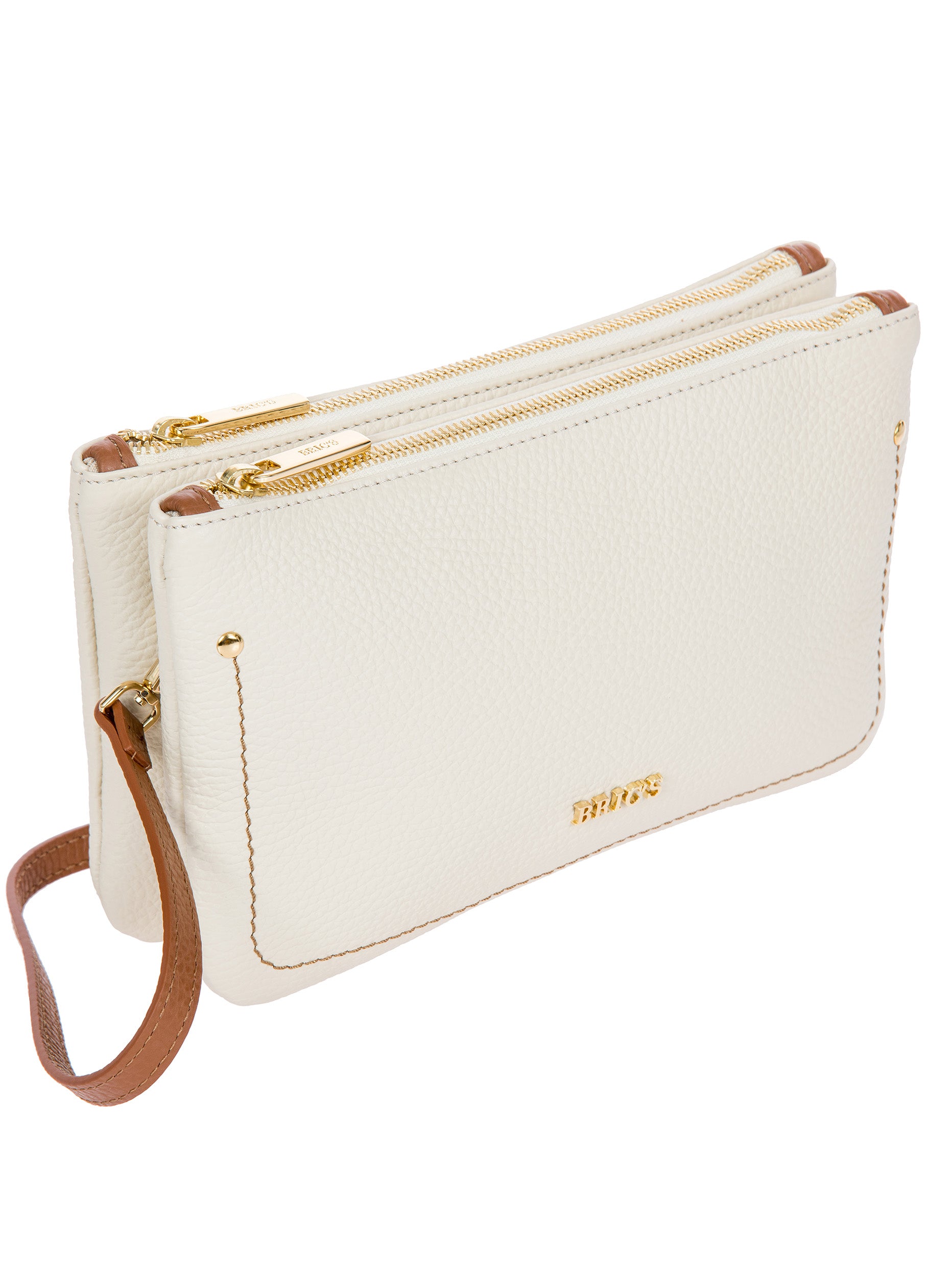 bric-s-milano-borsa-violetta-cuir-2-zip-bandouli-re image 7