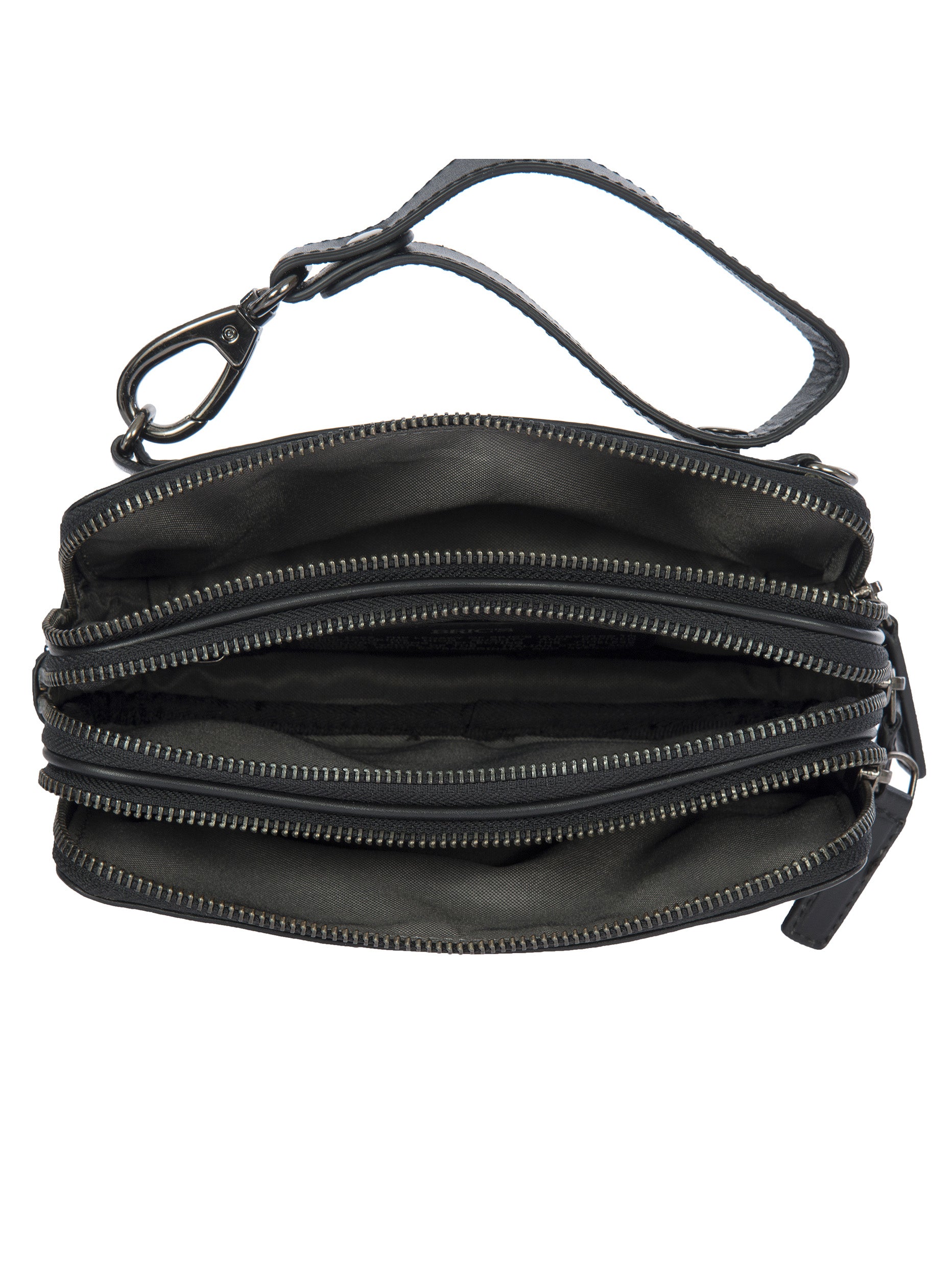 bric-s-milano-torino-pochette-cuir-3-zips-avec-dragonne image 5