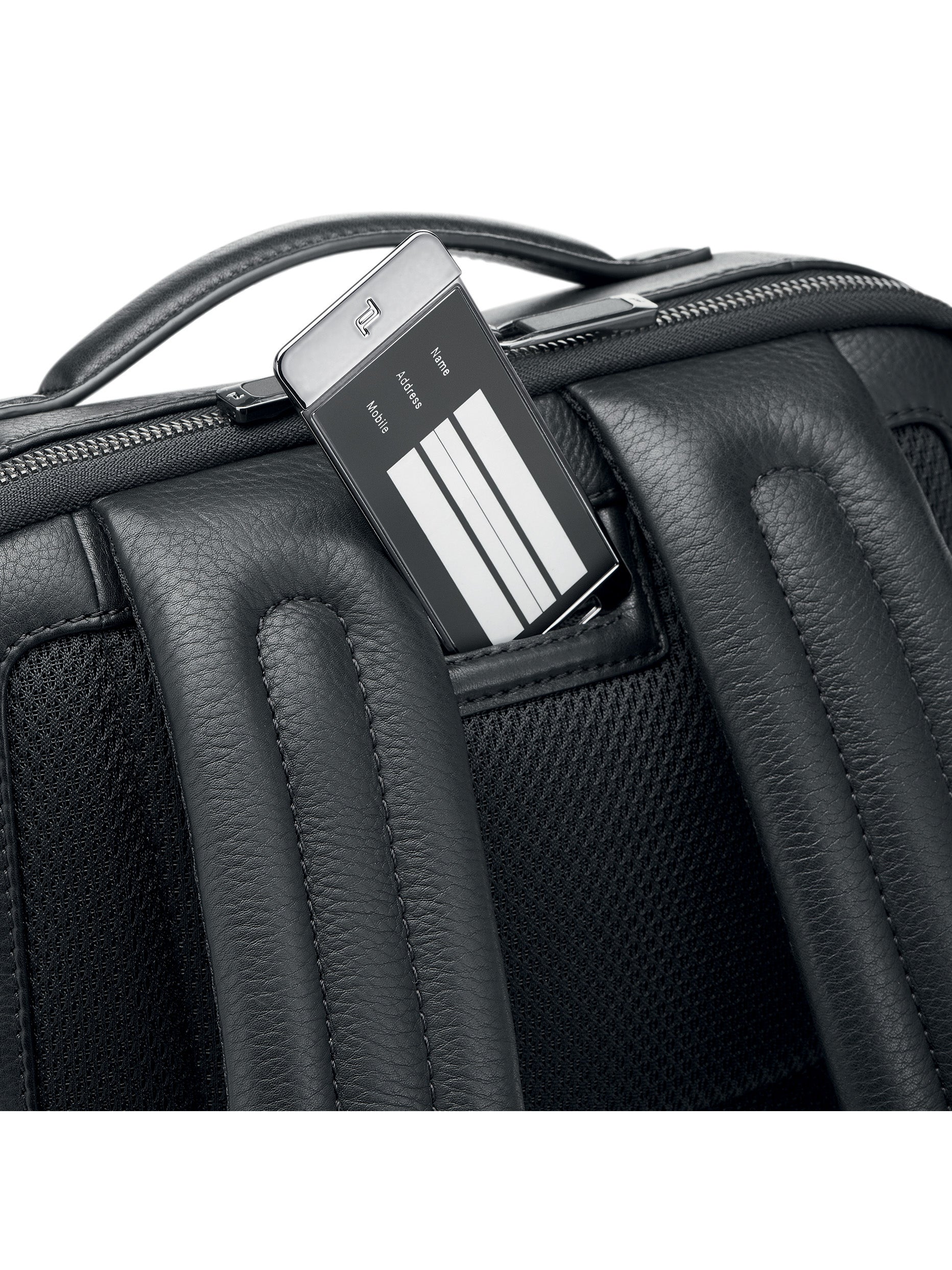 bric-s-milano-porsche-design-roadster-leather-sac-dos-xs image 7