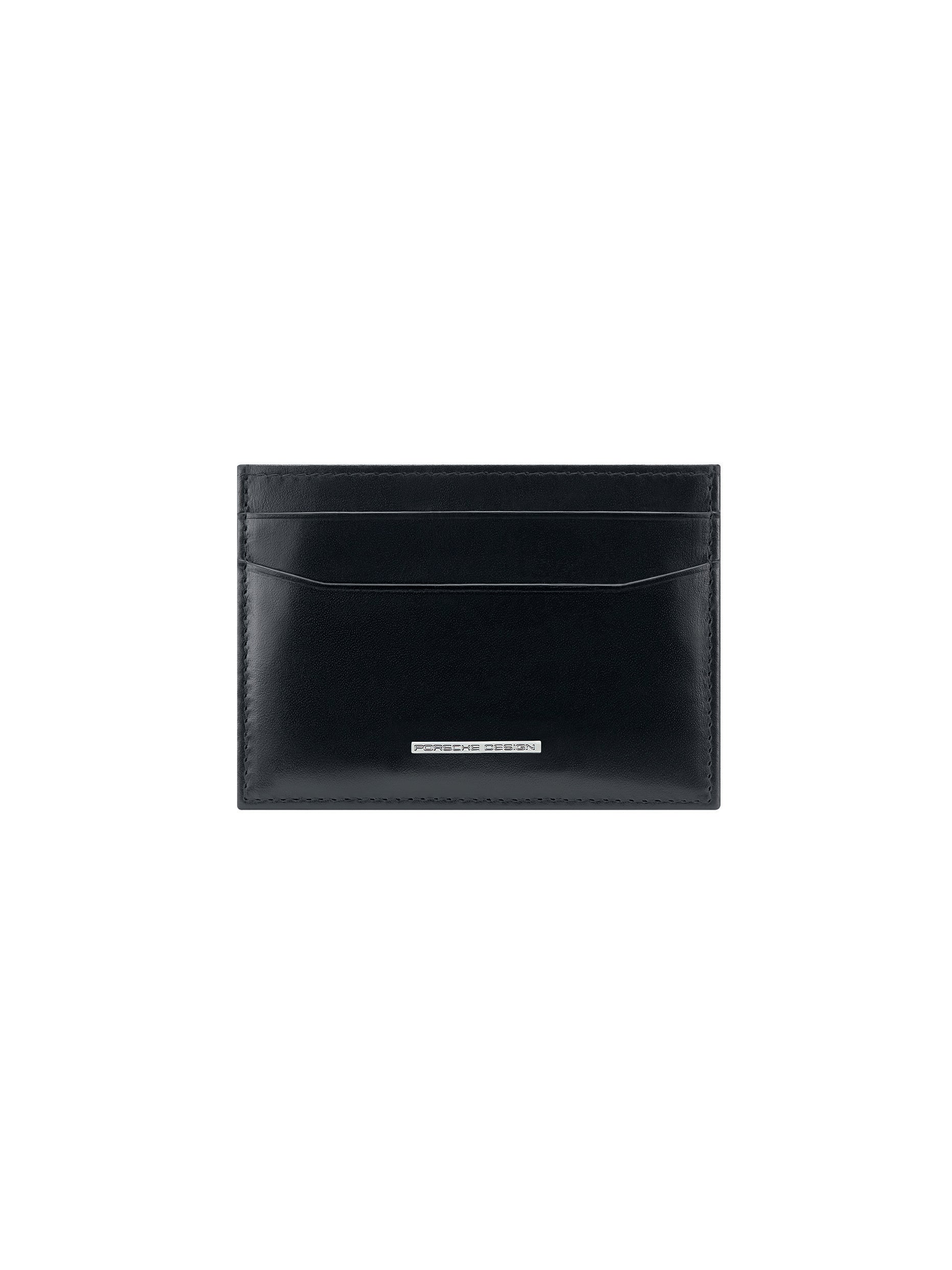 bric-s-milano-classic-cardholder-2-with-money-clip-cuir-noir image 1