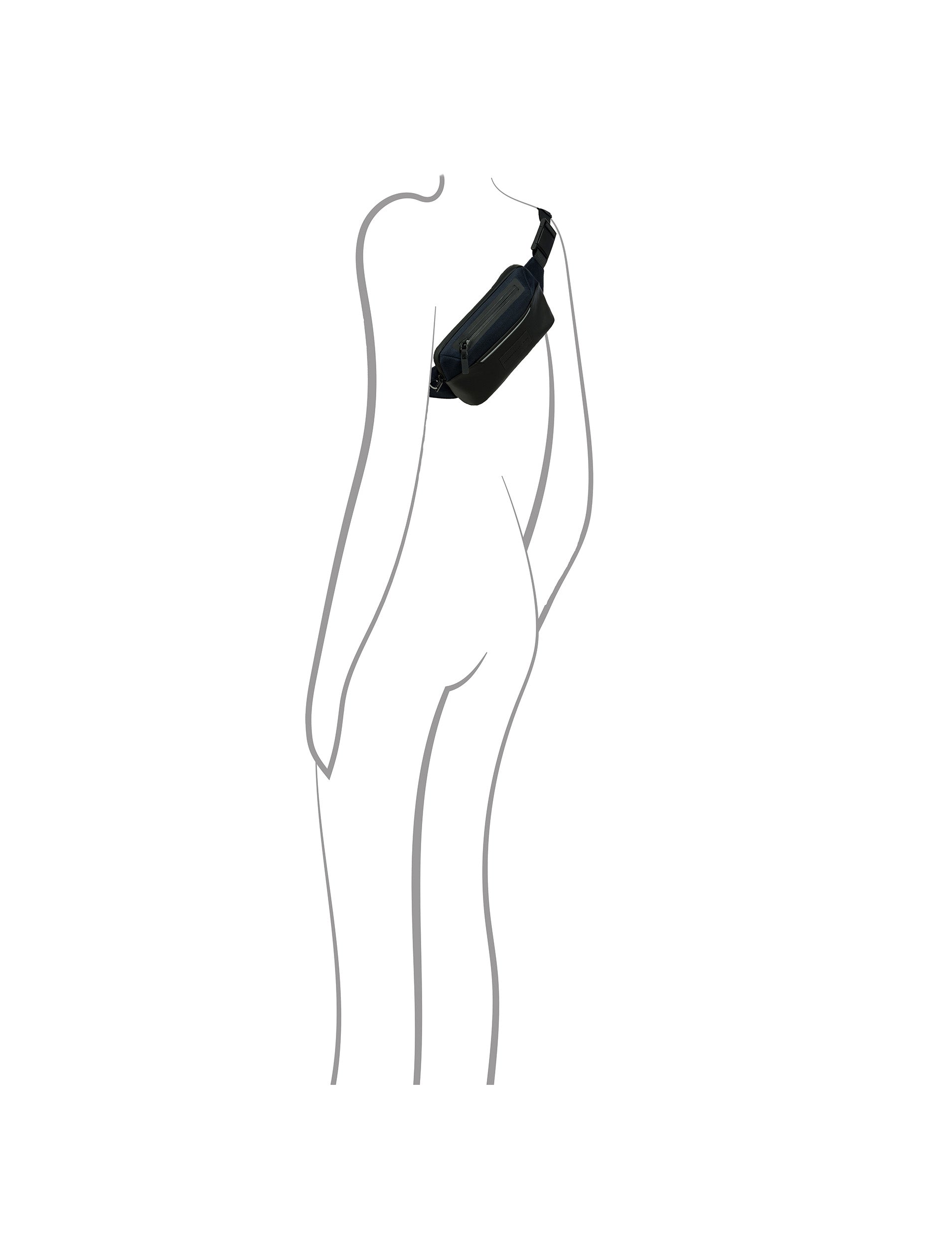 porsche-design-urban-eco-sac-banane-polyester-imperm-able image 7