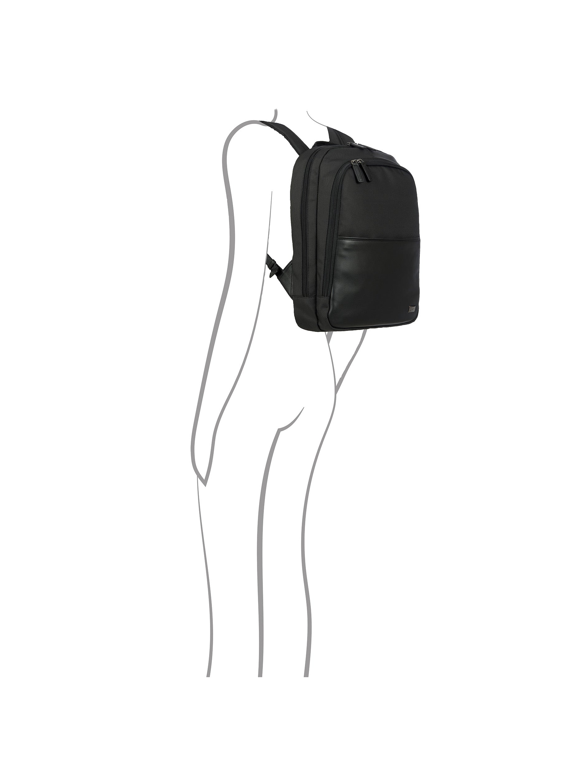 bric-s-milano-monza-zaino-s-bureau-porte-pc-13-cuir-nylon image 8
