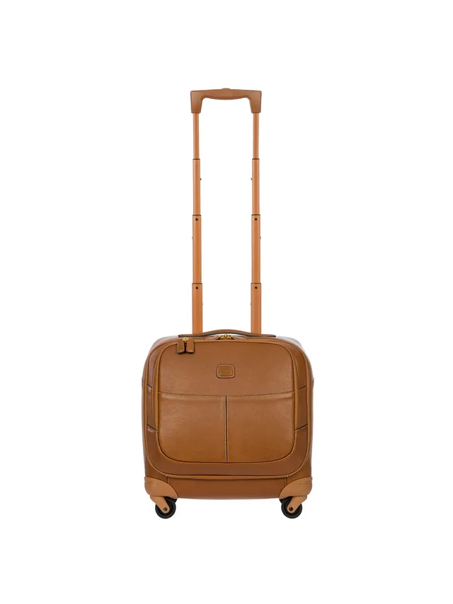 bric-s-milano-life-pelle-trolley-pilotina-cabine-cuir image 1