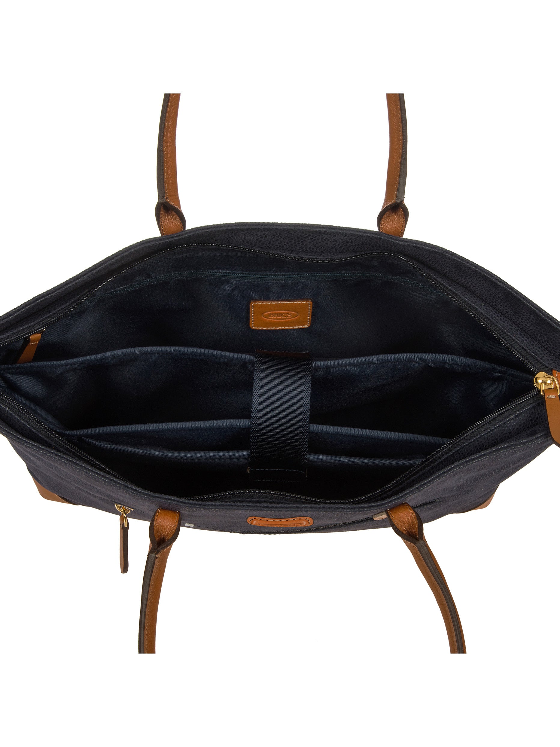 bric-s-milano-life-sac-cabas-femme-effet-daim-cuir image 5