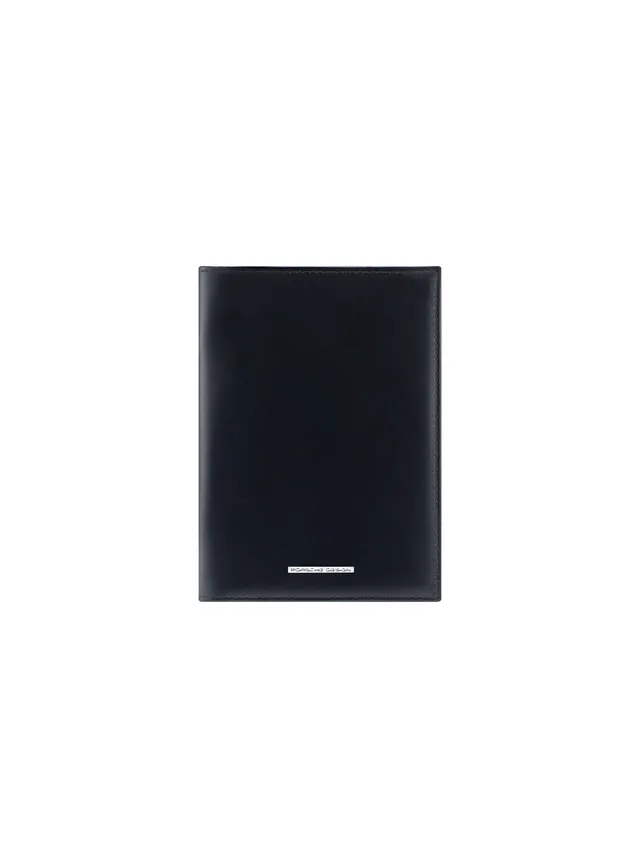 bric-s-milano-classic-passport-holder-cuir-noir image 1