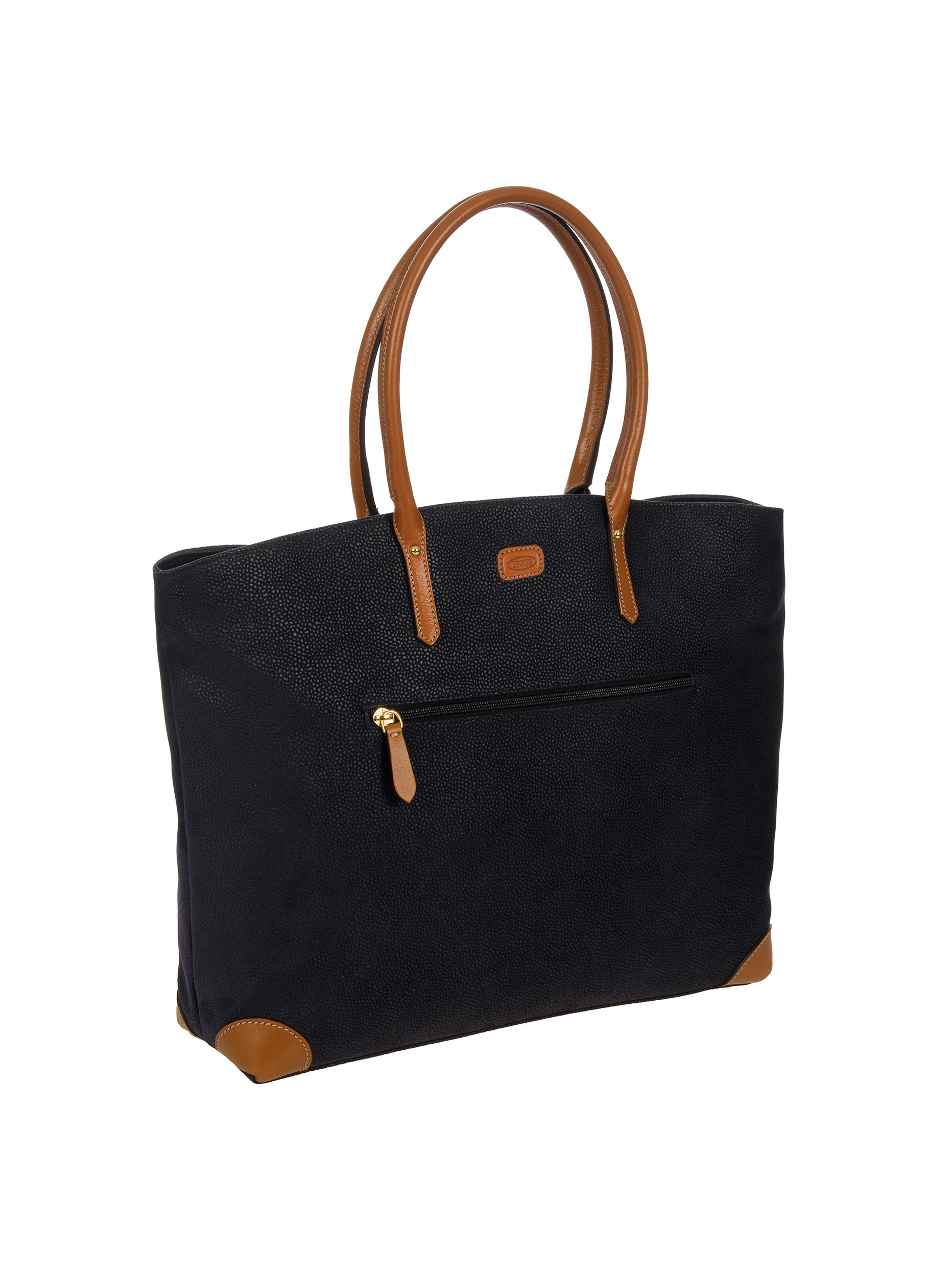 bric-s-milano-life-sac-cabas-femme-effet-daim-cuir image 2